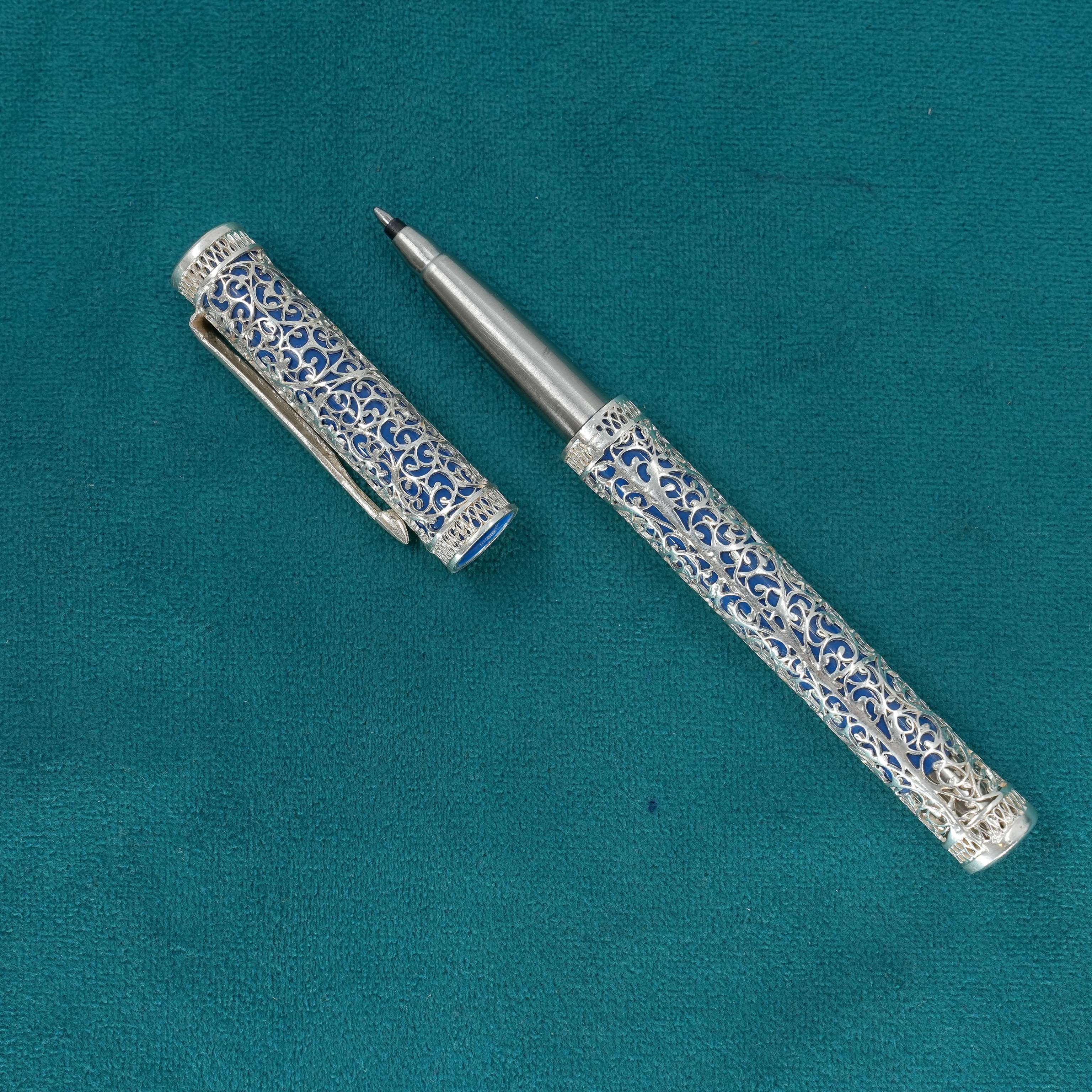 Ved Jewellers - Silver Filigree Pen