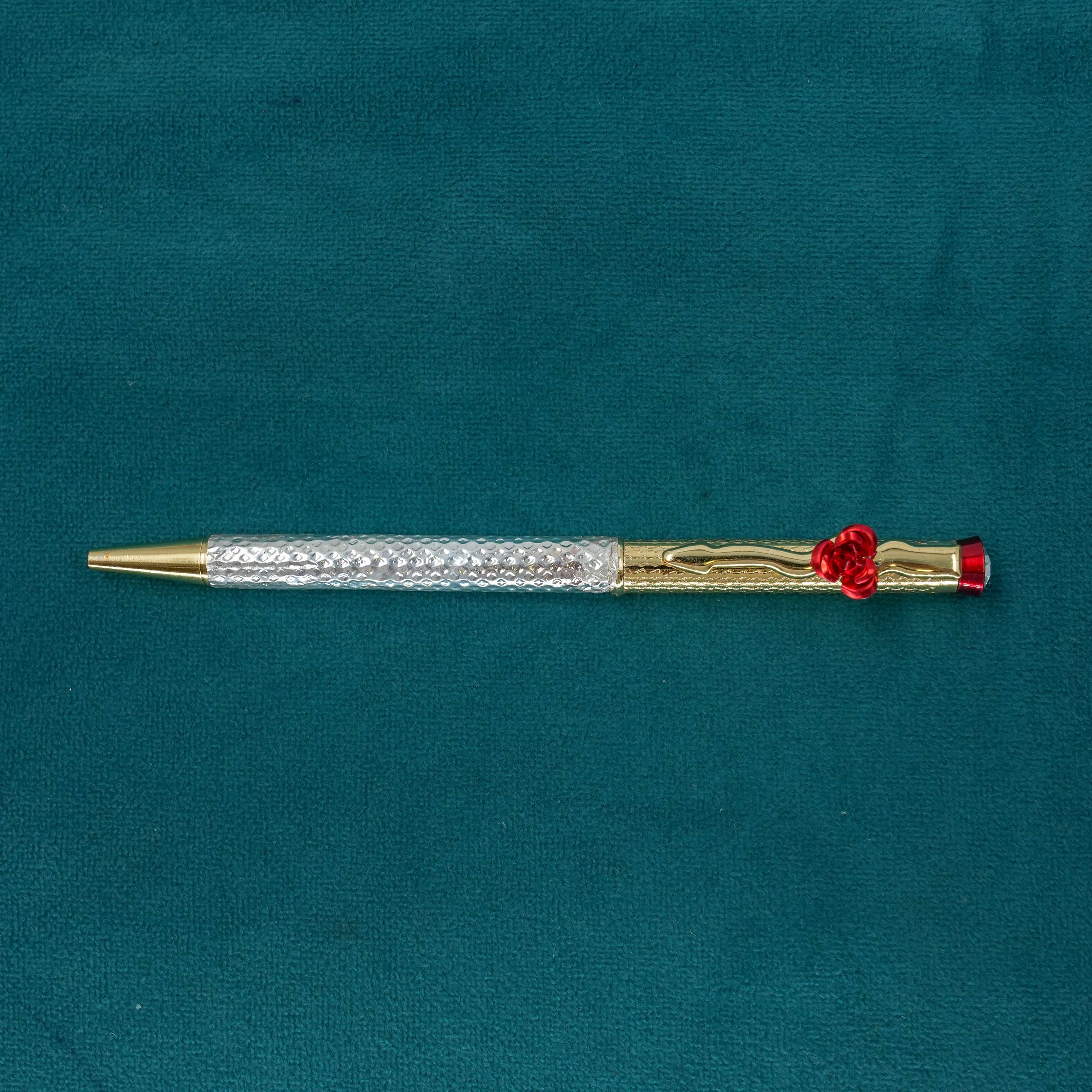 Ved Jewellers - Silver Textured Pen