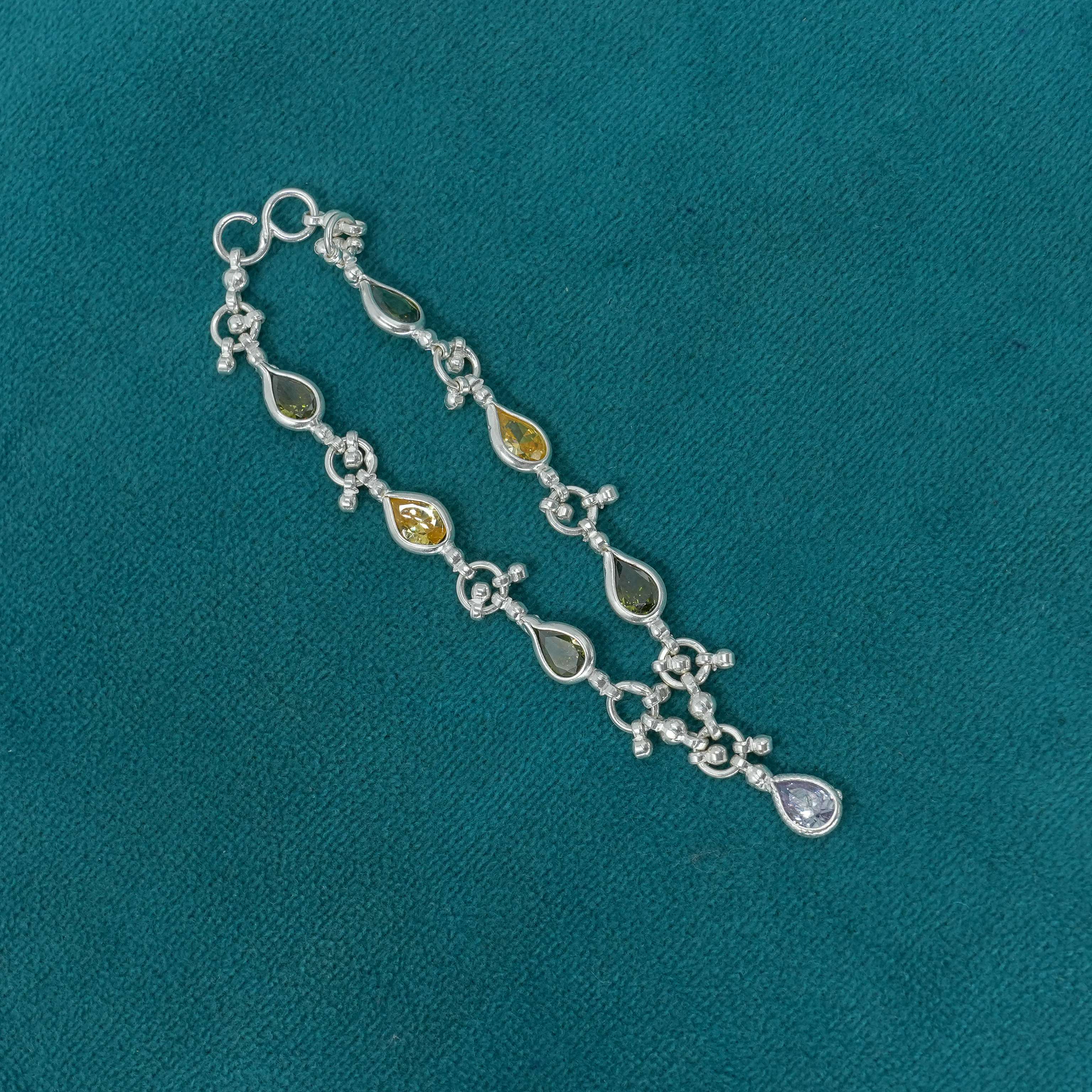 Ved Jewellers - Silver Drop Earrings