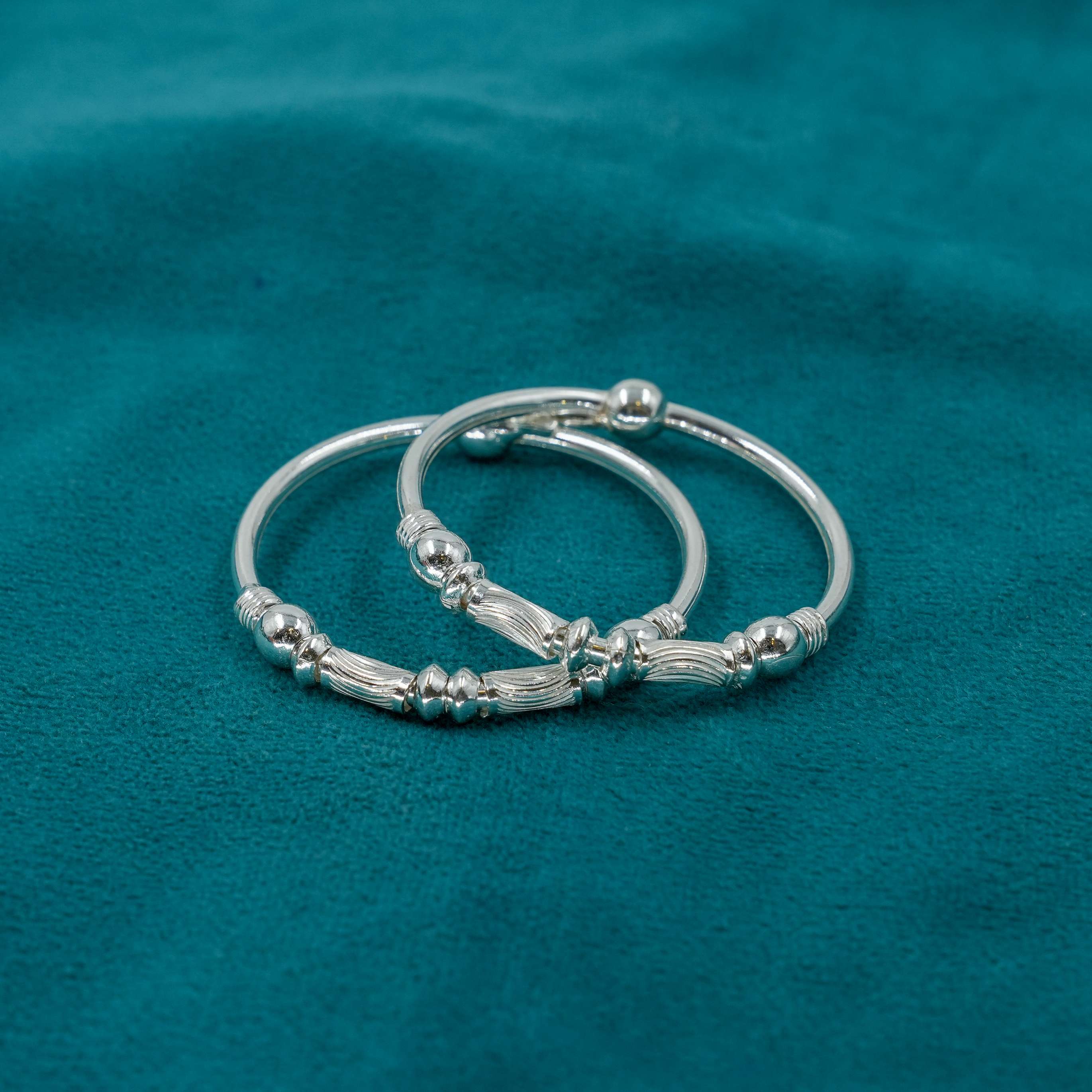 Ved Jewellers - Silver Baby Kada
