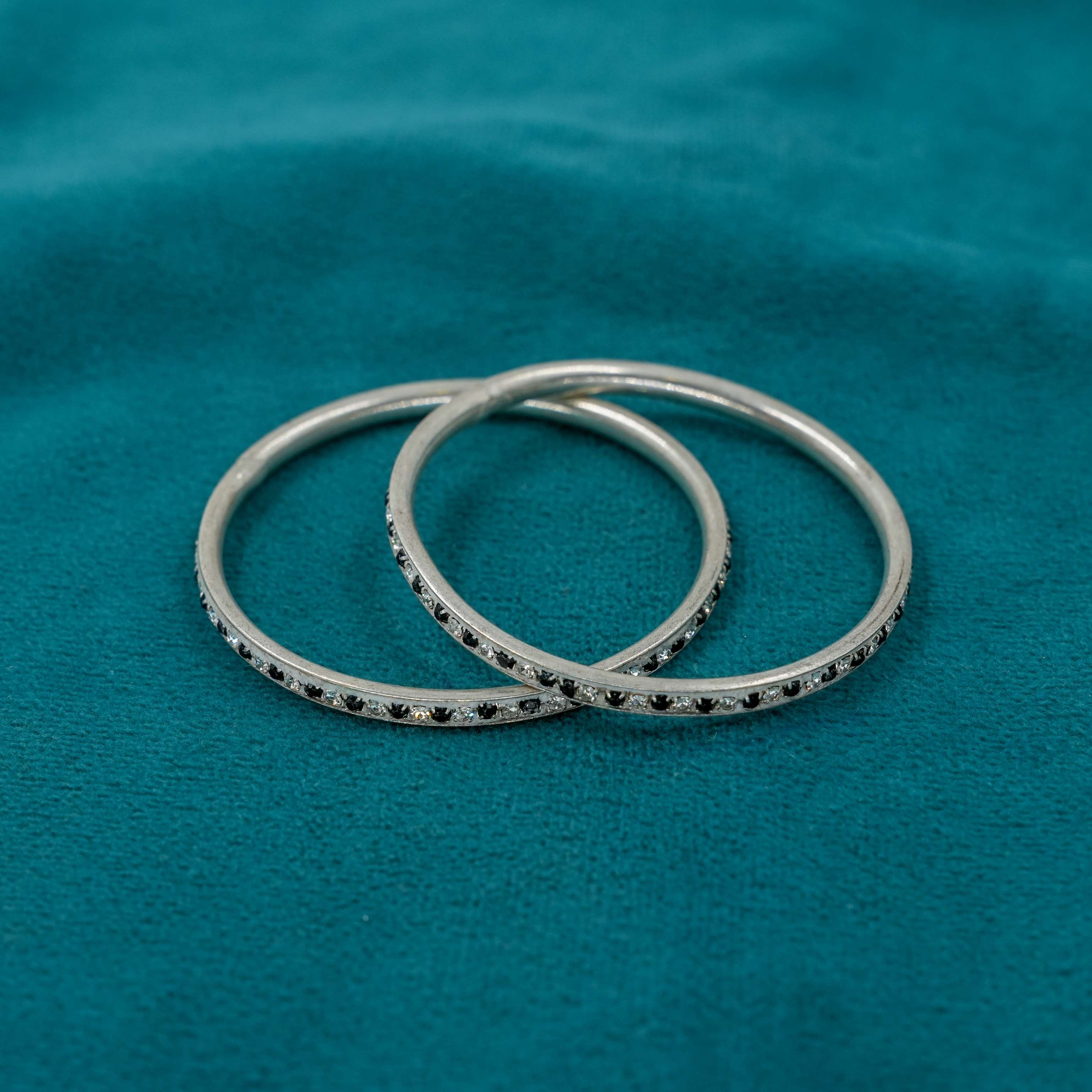Ved Jewellers - Silver Stone Kada