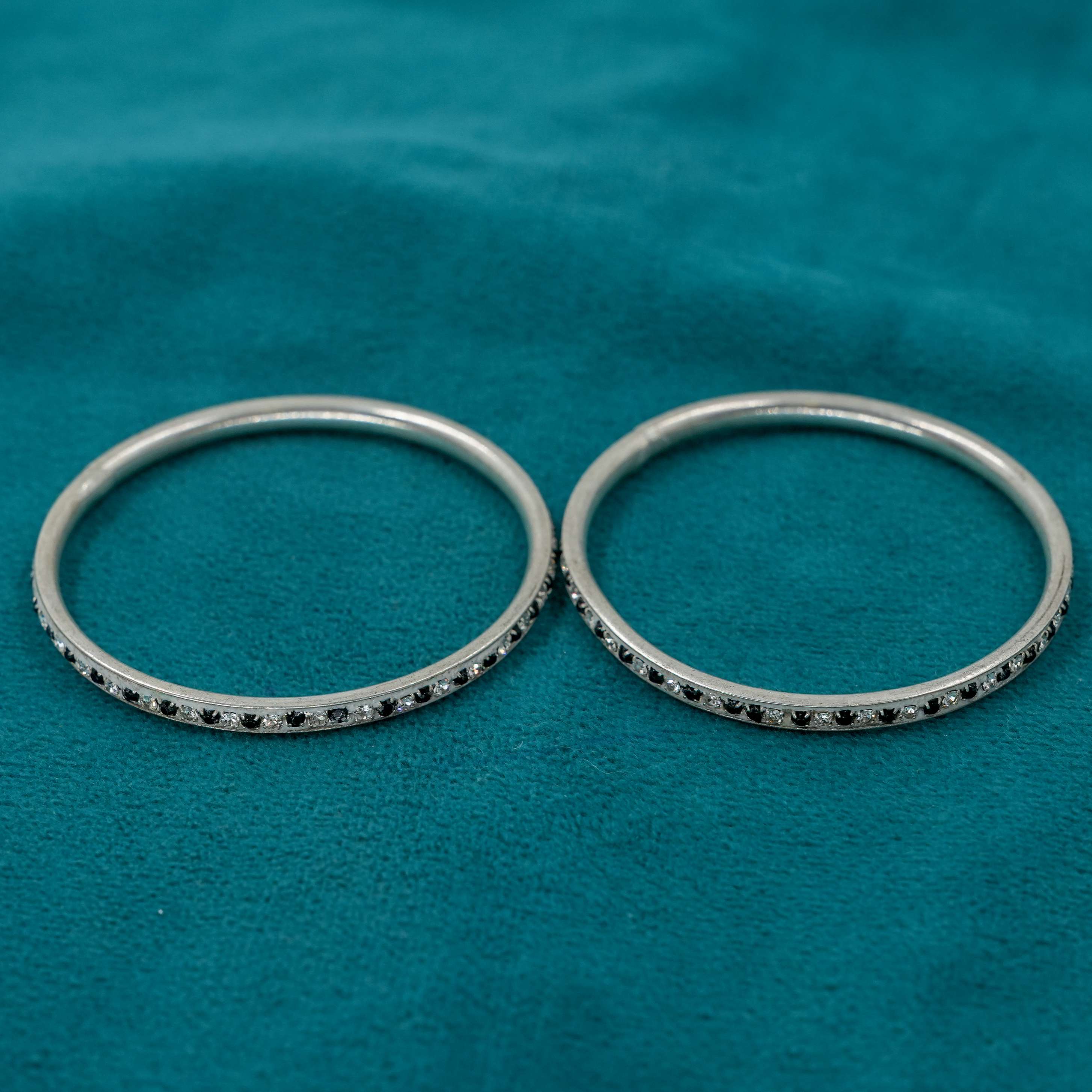 Ved Jewellers - Silver Stone Kada