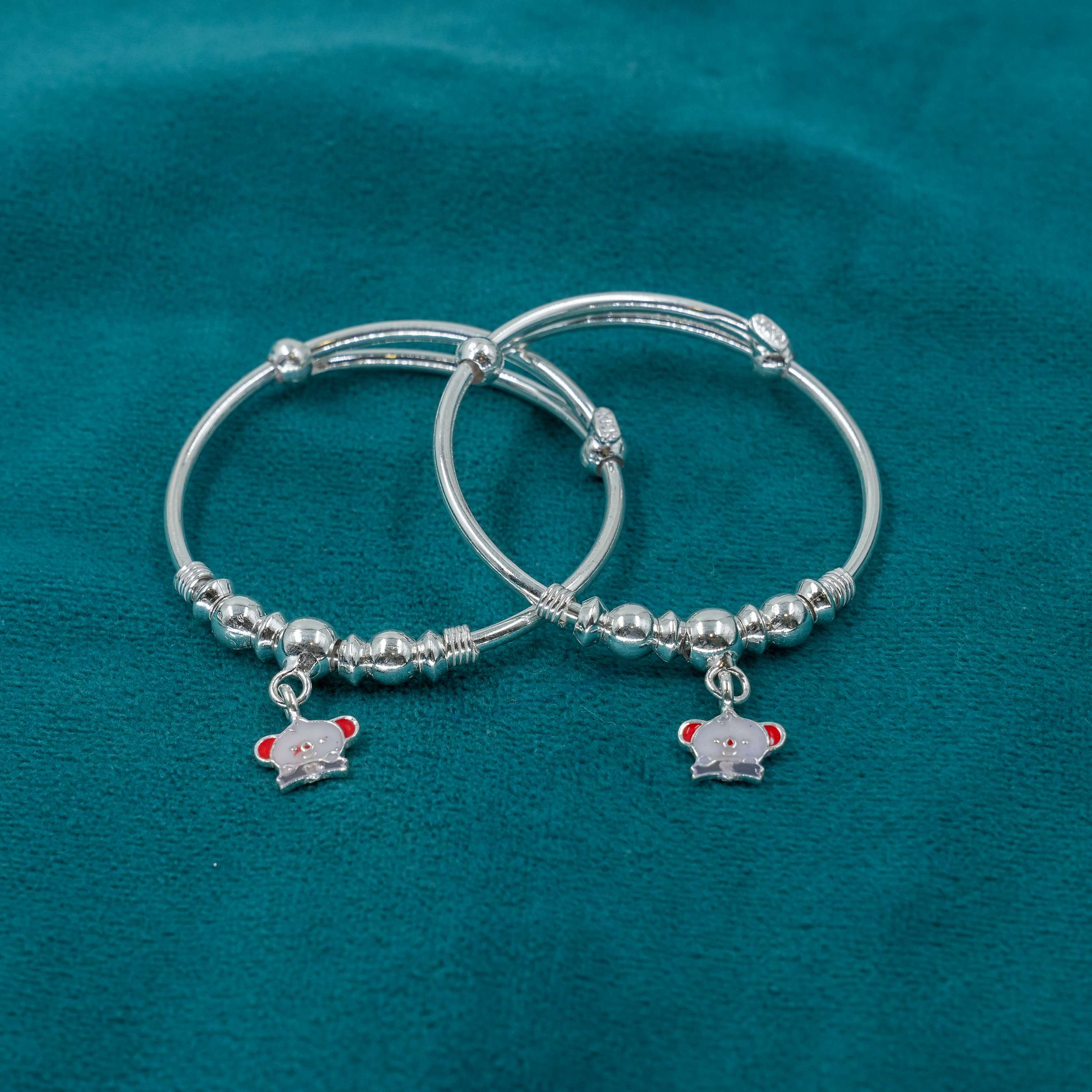 Ved Jewellers - Silver Baby Kada