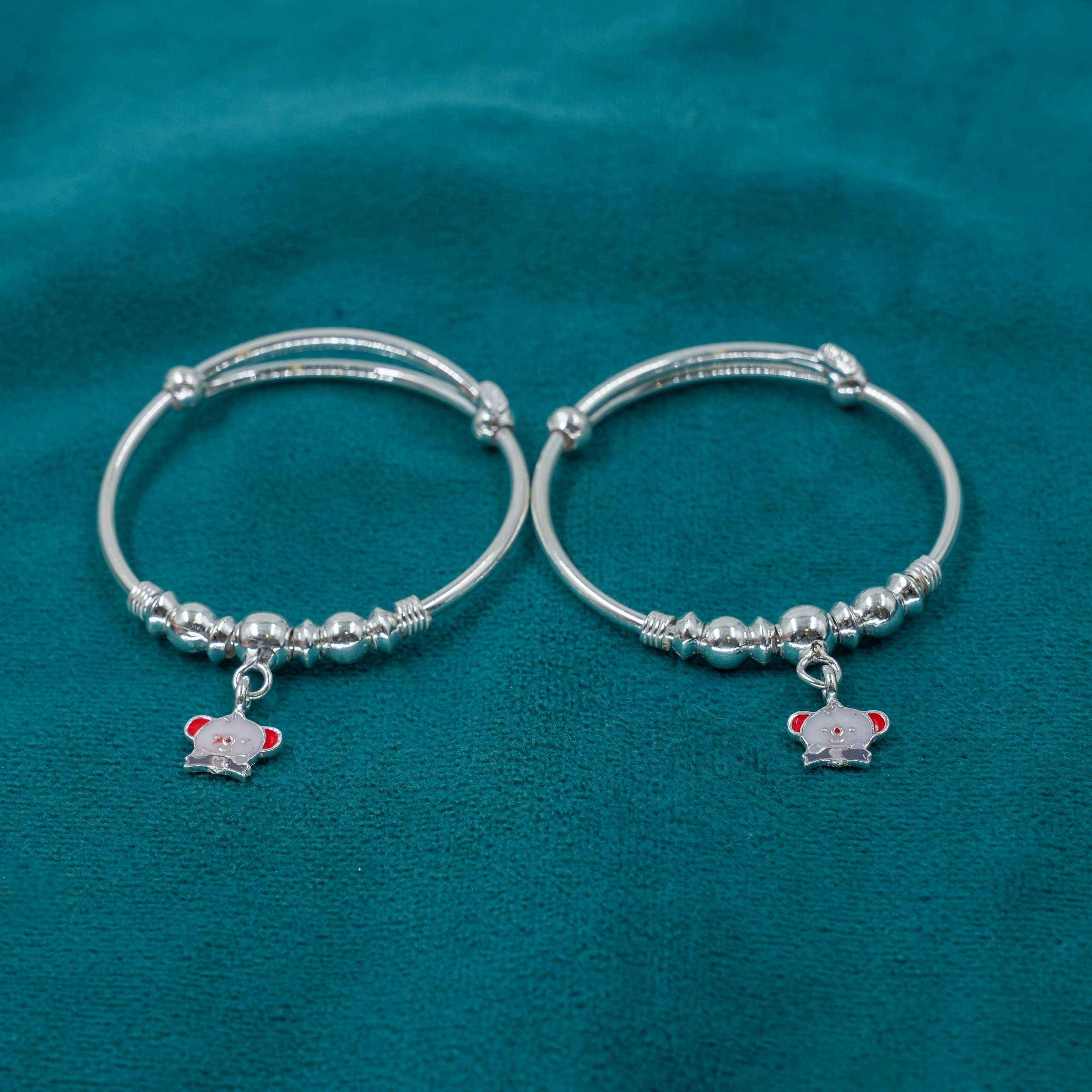 Ved Jewellers - Silver Baby Kada