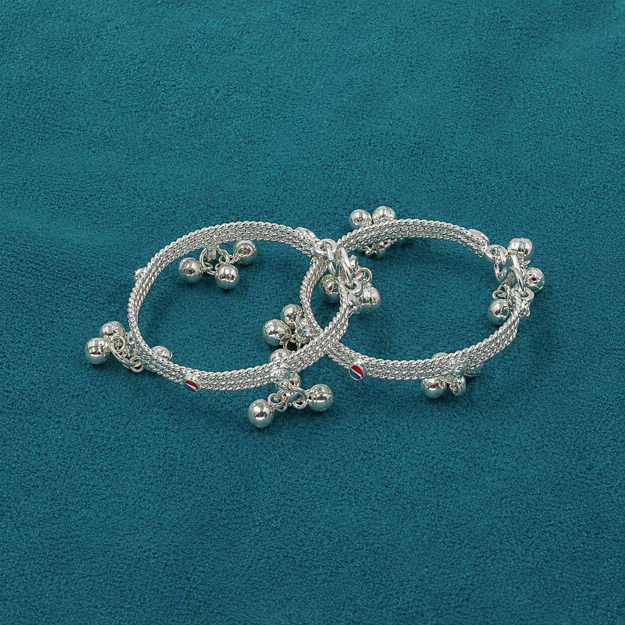 Ved Jewellers - Silver Baby Kada