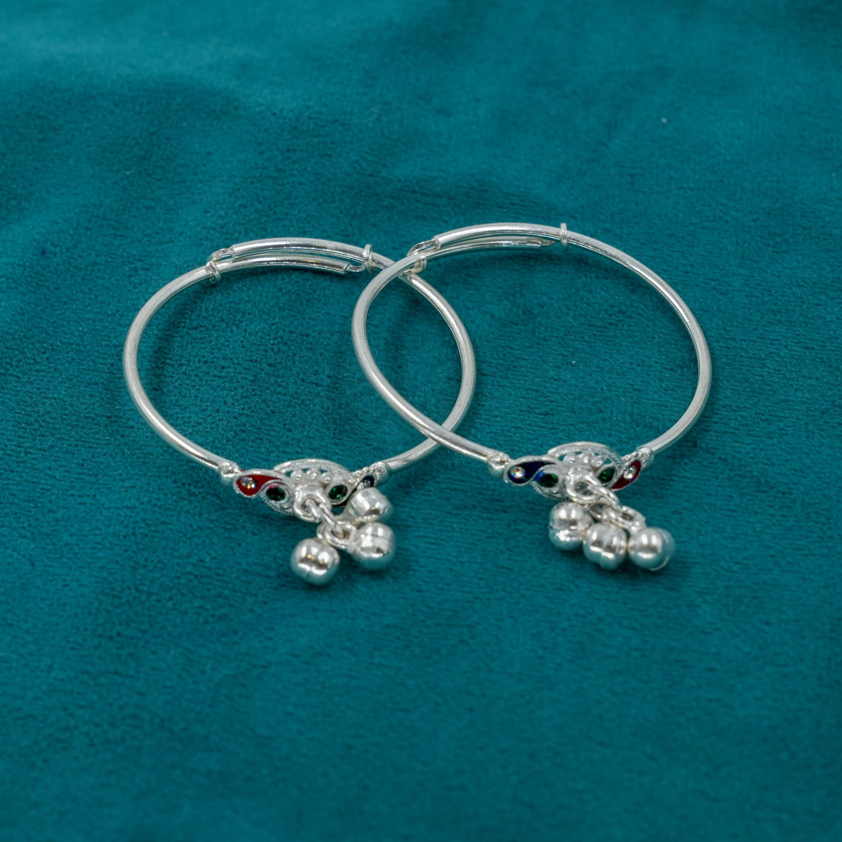 Ved Jewellers - Silver Baby Kada