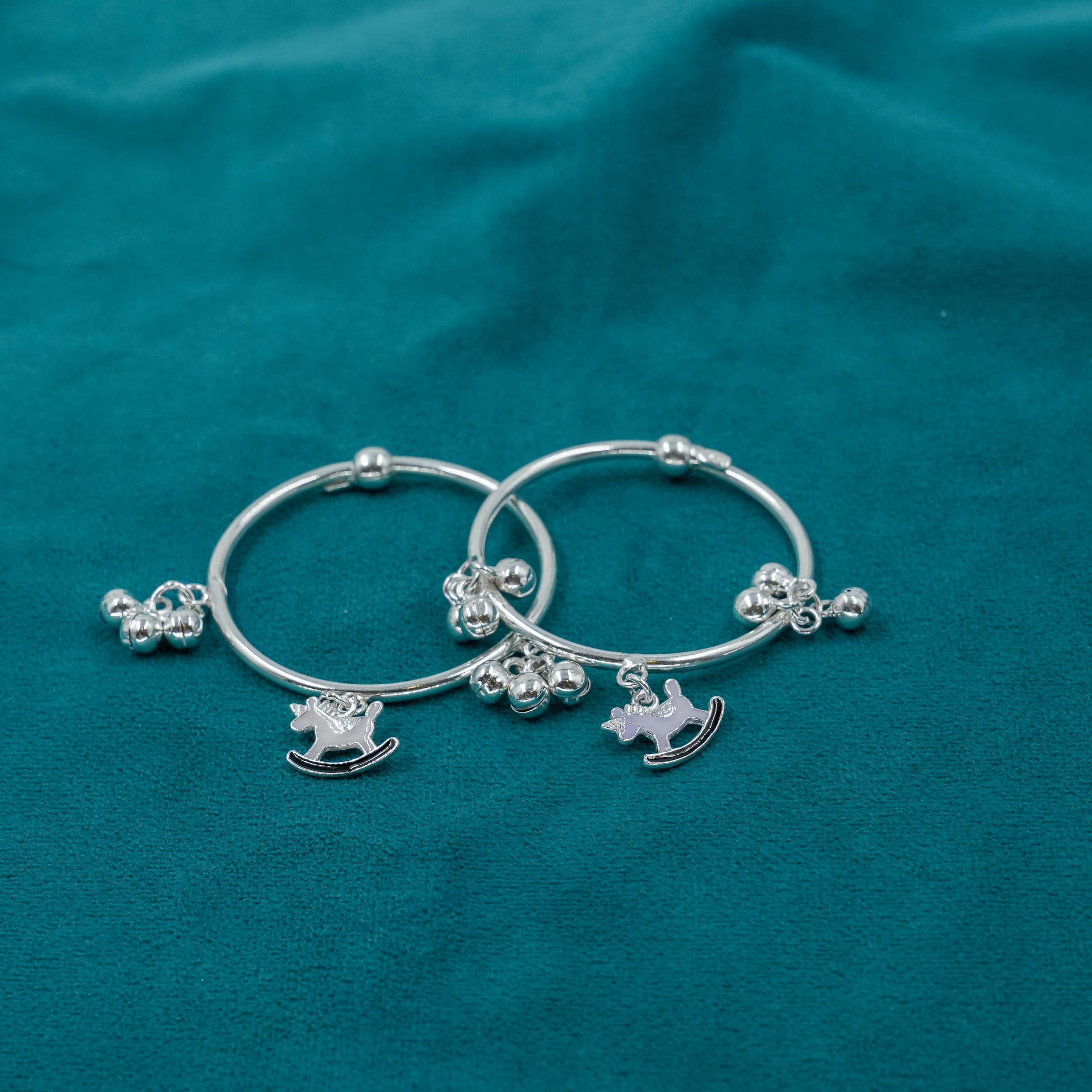 Ved Jewellers - Silver Baby Kada