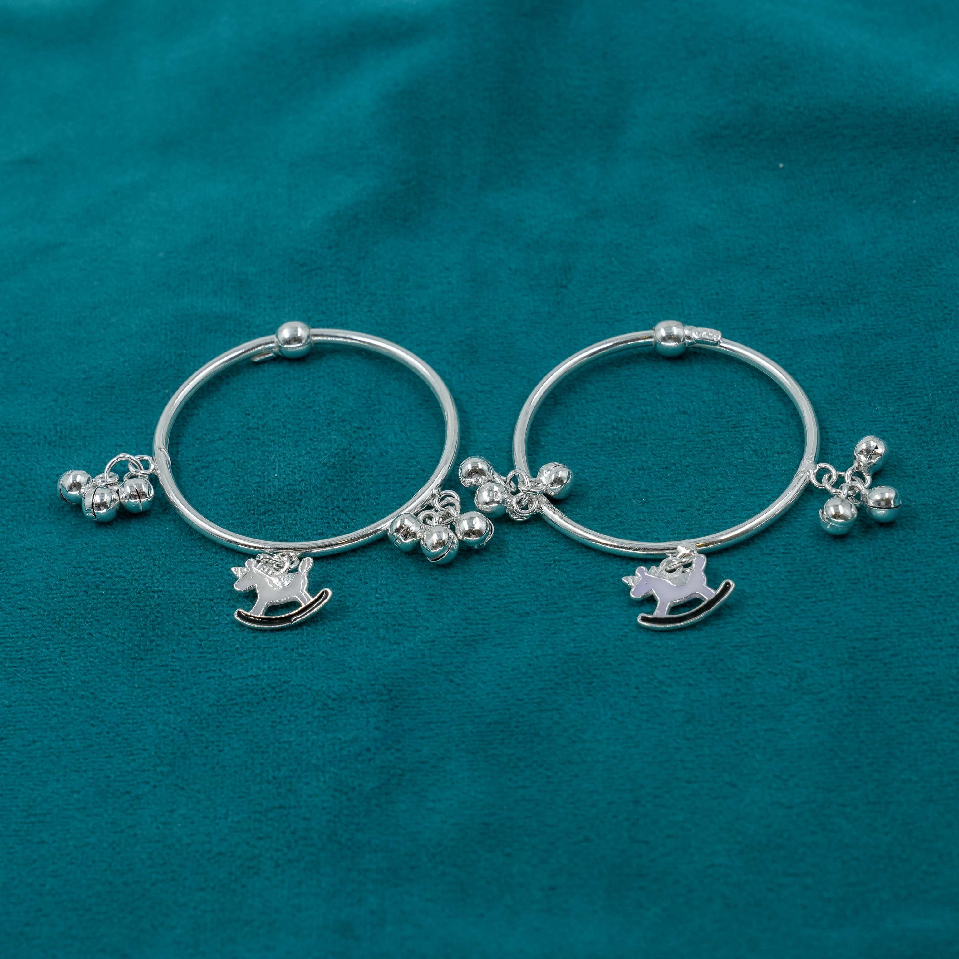 Ved Jewellers - Silver Baby Kada