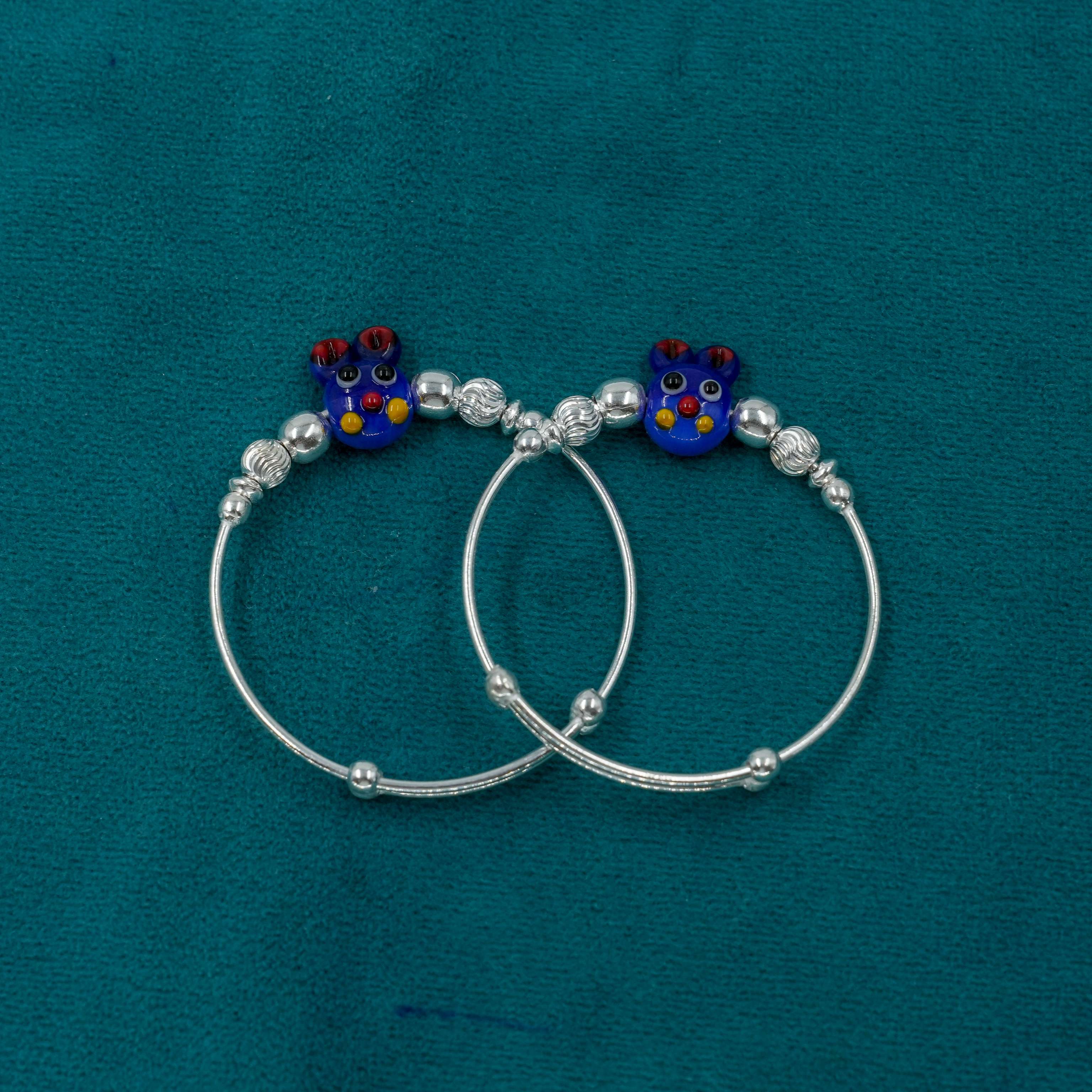 Ved Jewellers - Silver Baby Kada