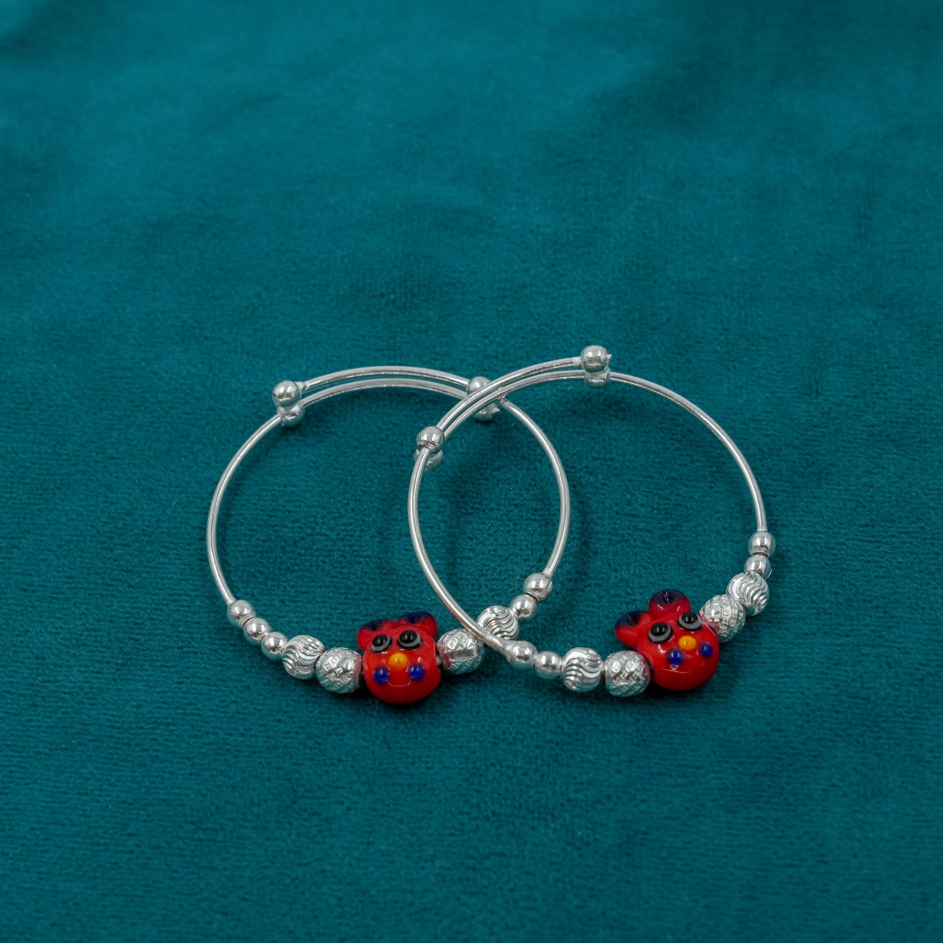 Ved Jewellers - Silver Baby Kada