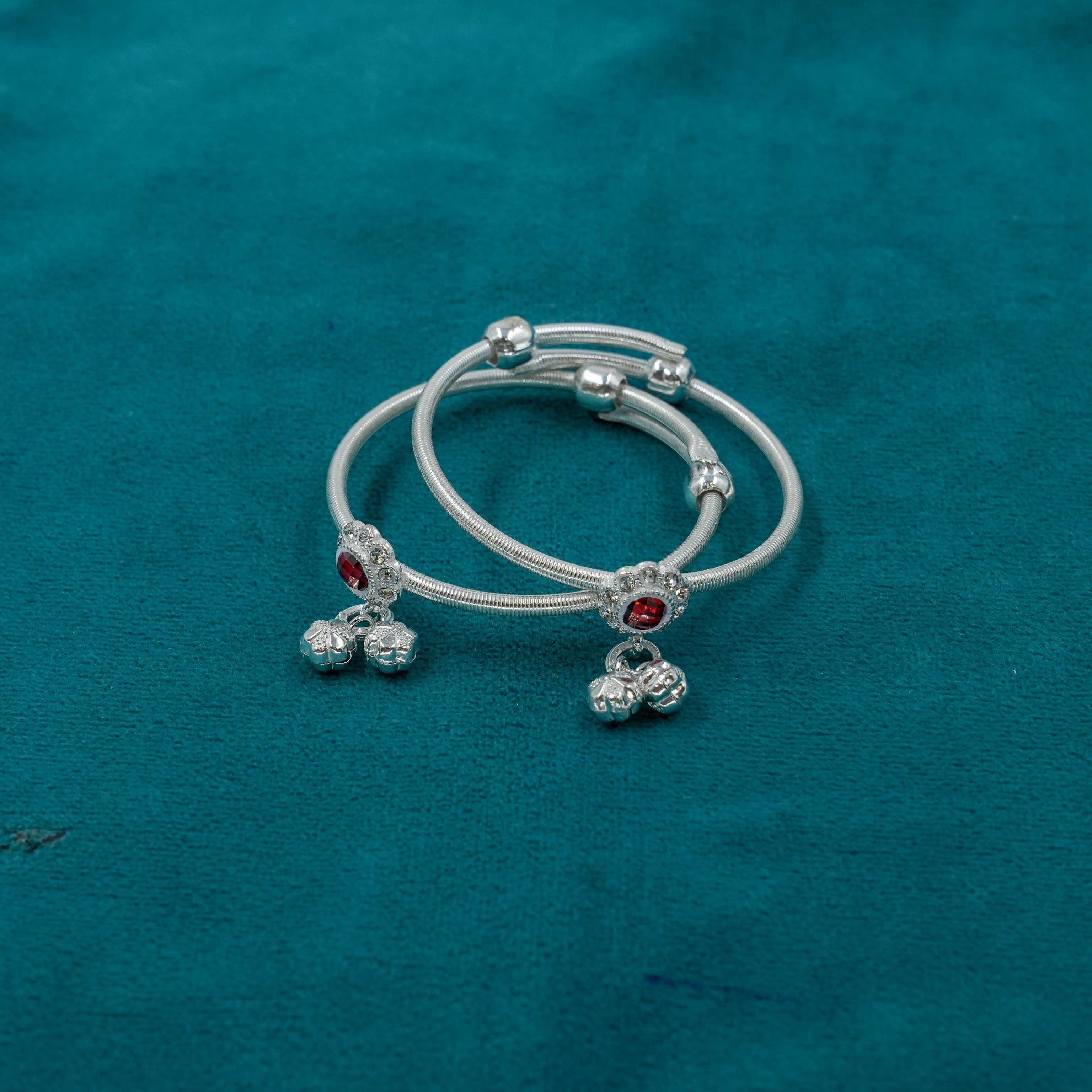 Ved Jewellers - Silver Baby Kada