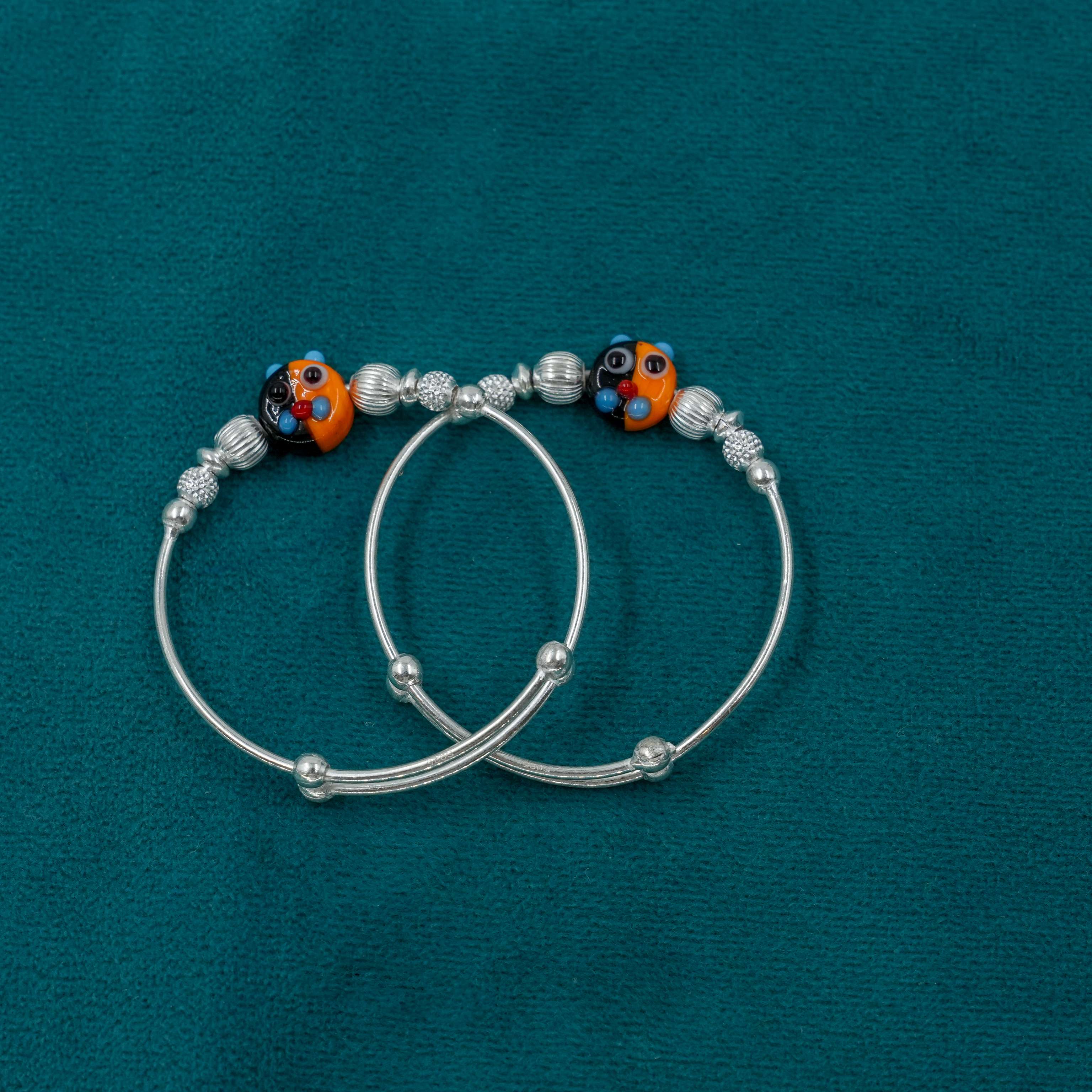 Ved Jewellers - Silver Baby Kada