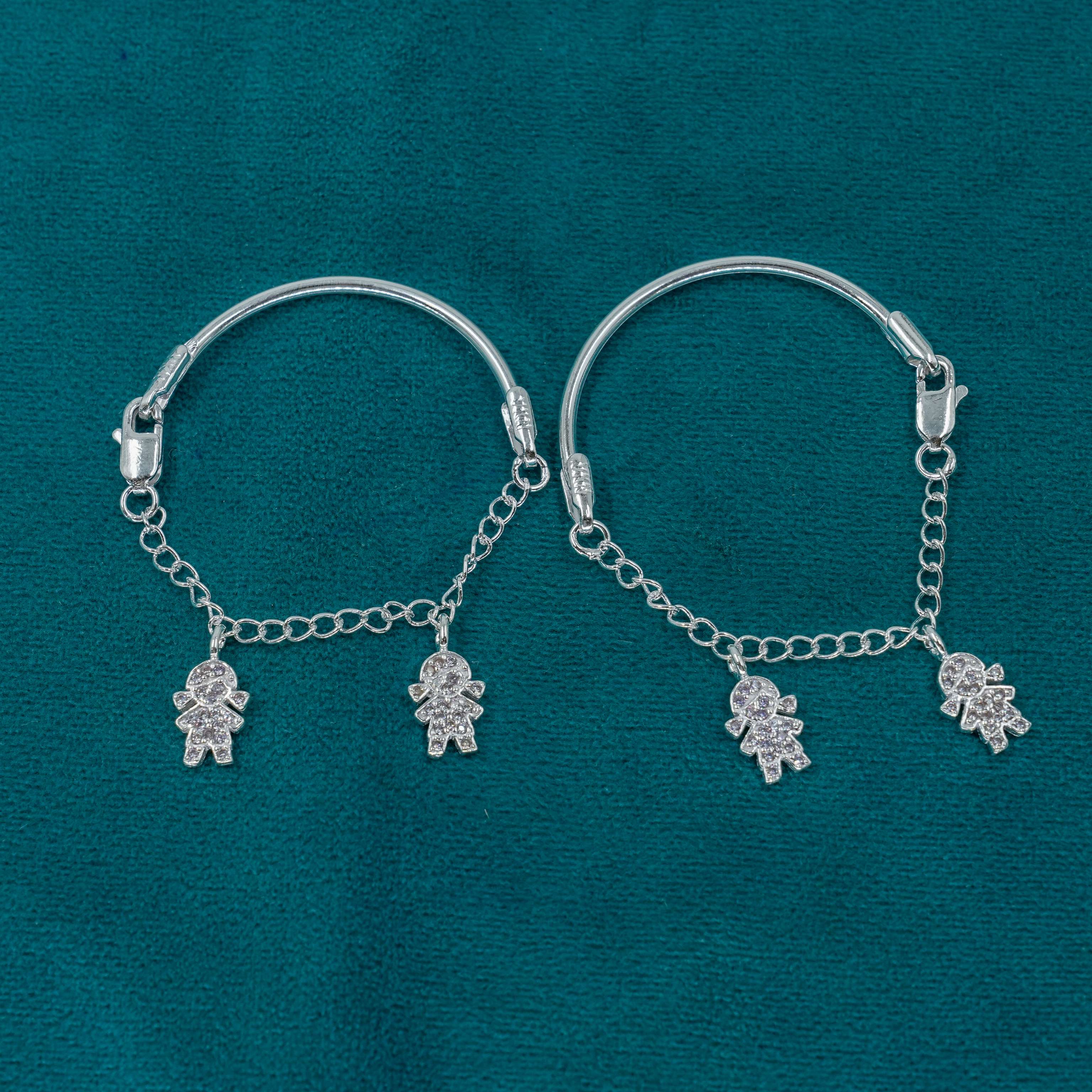 Silver Baby Kada