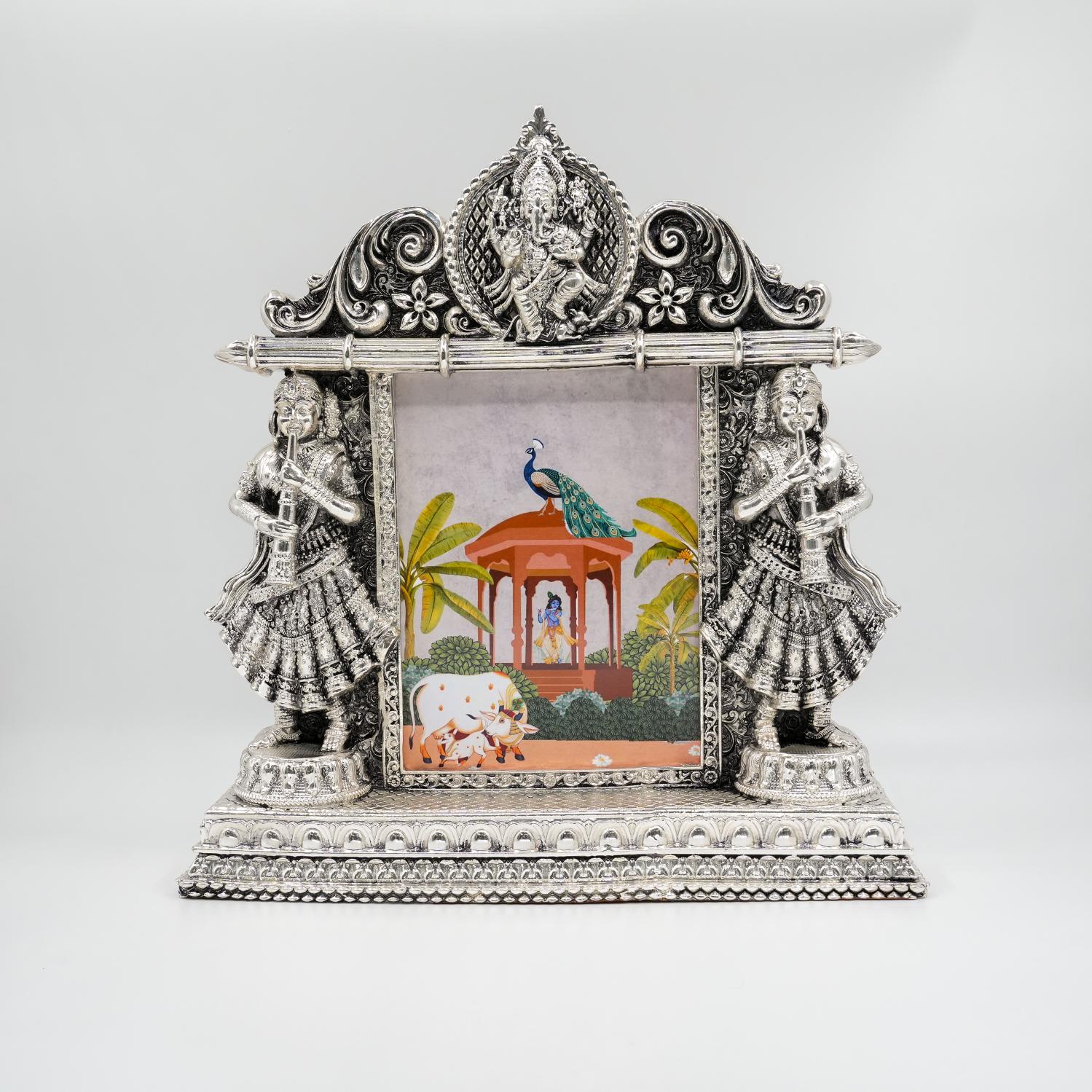 Ved Jewellers - Silver Ganesha Frame