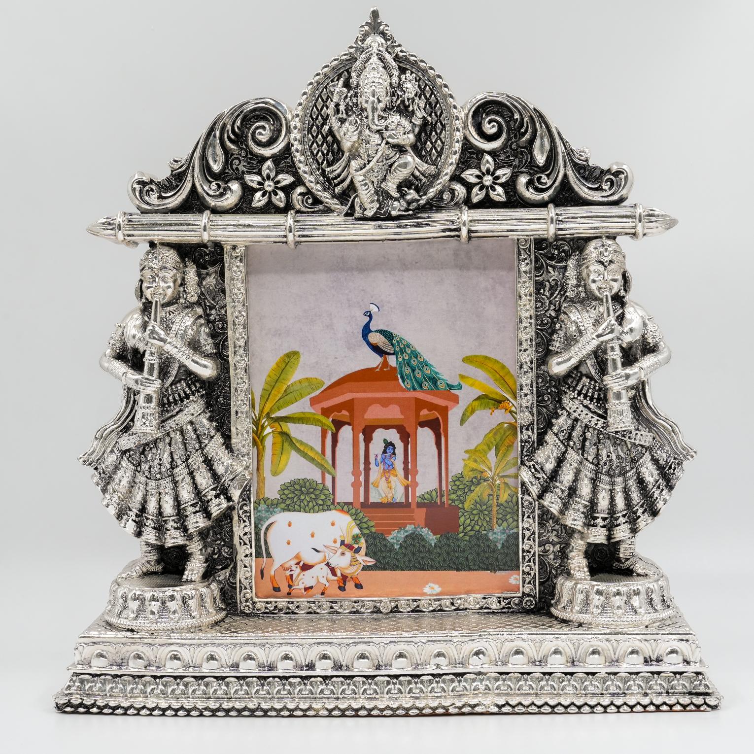 Ved Jewellers - Silver Ganesha Frame