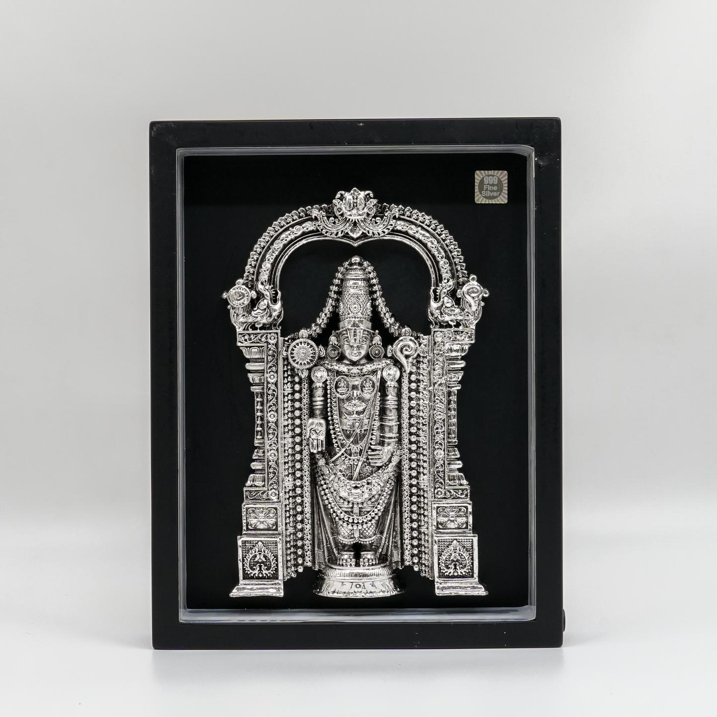 Ved Jewellers - Silver God Idol Frame