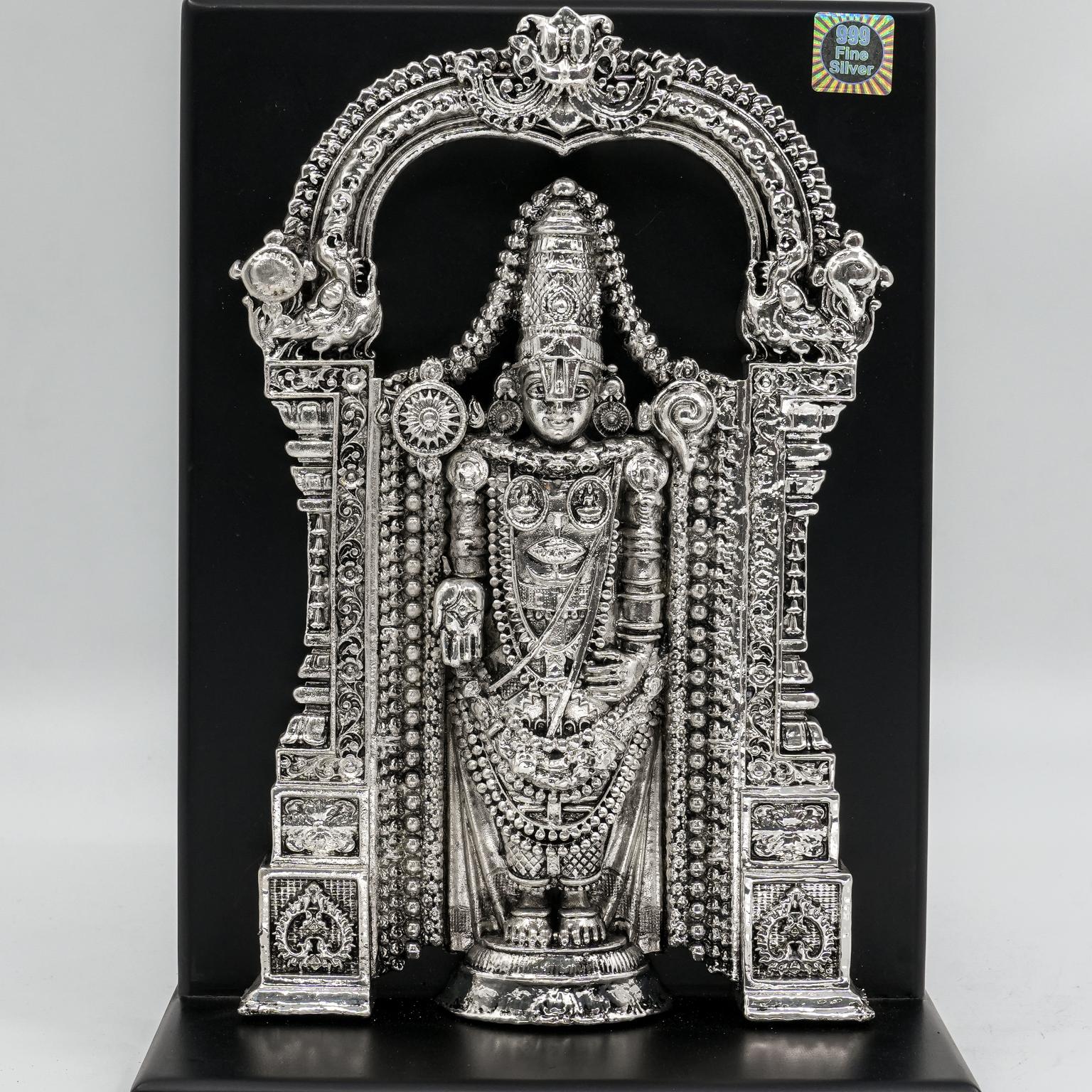 Ved Jewellers - Silver God Idol