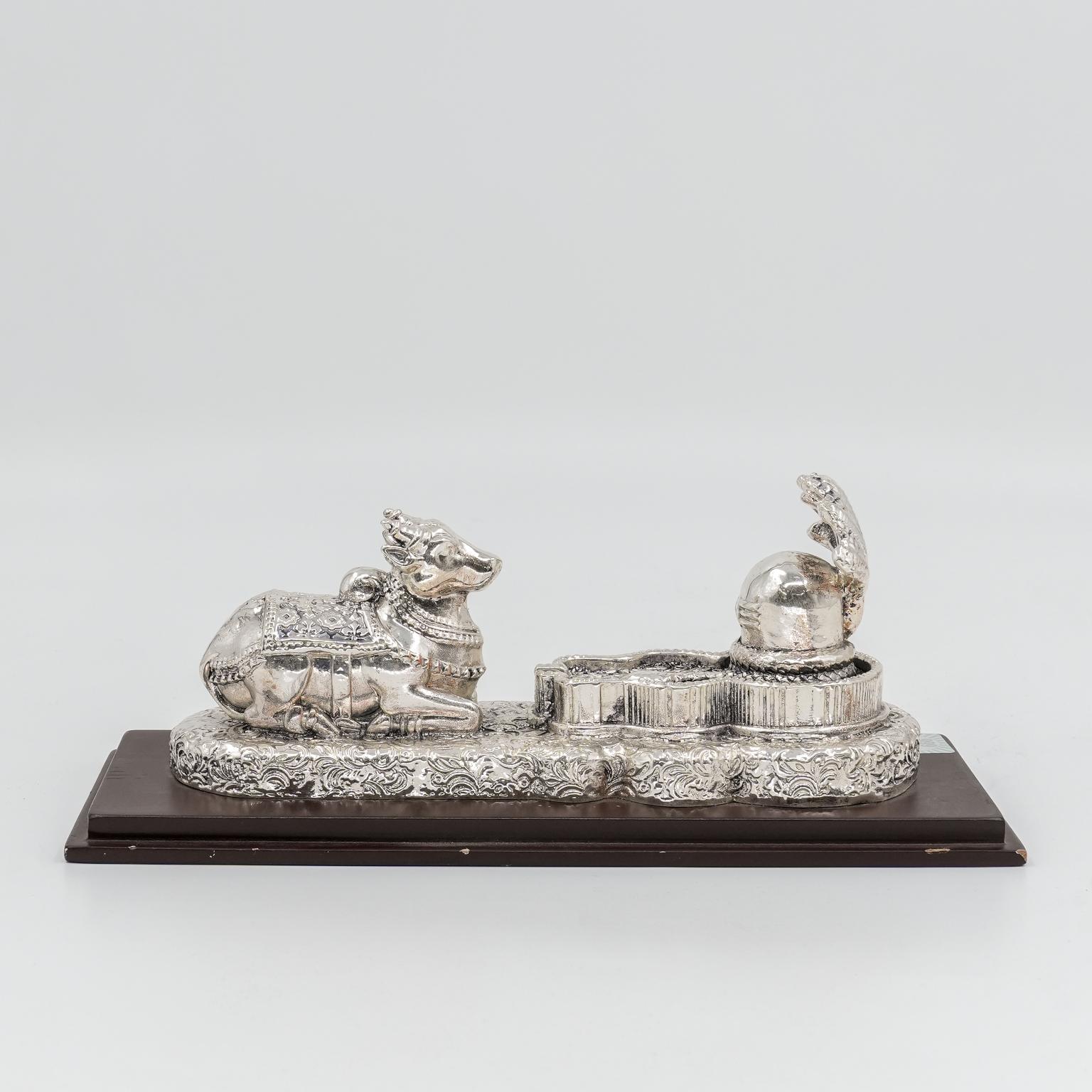 Ved Jewellers - Silver Lord Shiva Idol
