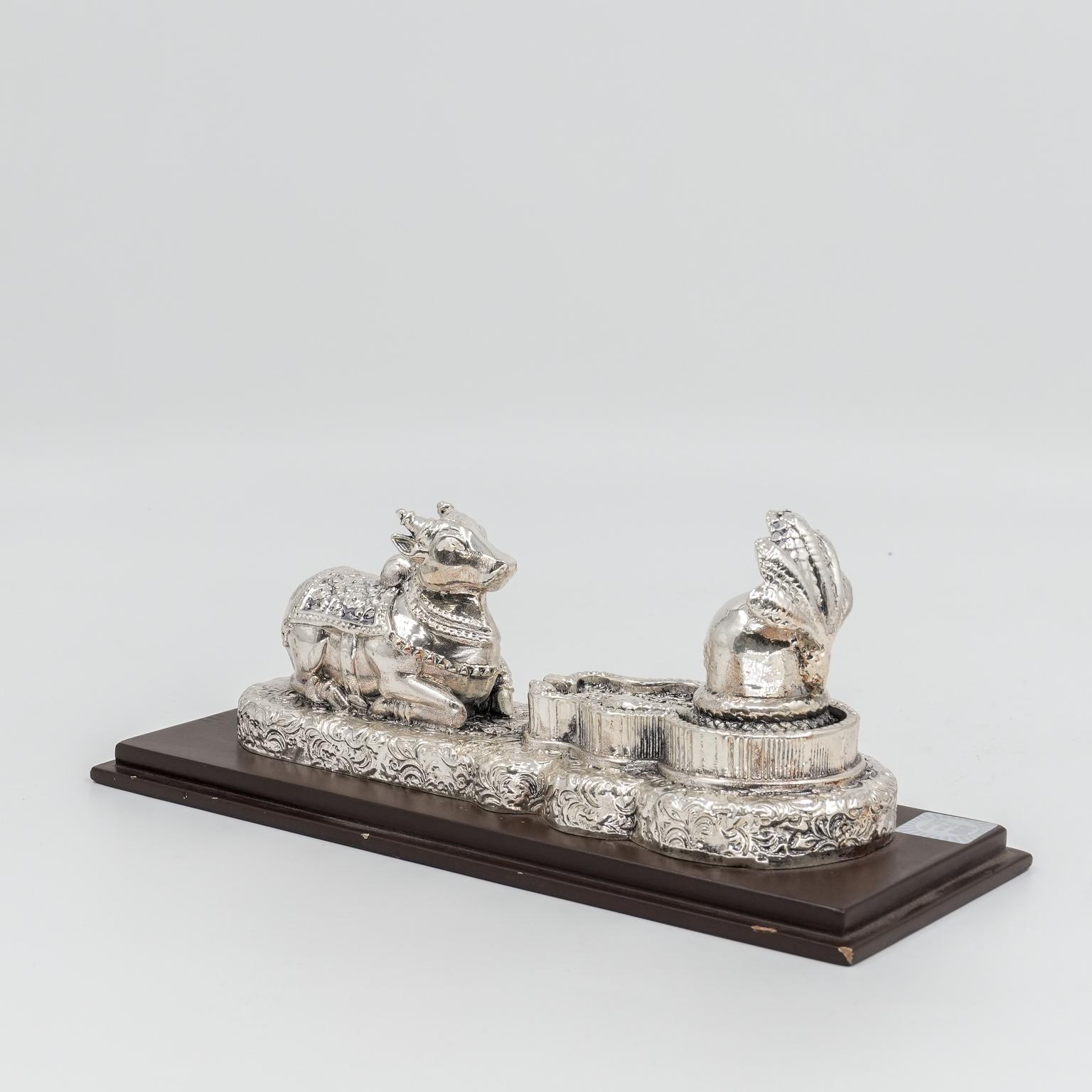 Ved Jewellers - Silver Lord Shiva Idol