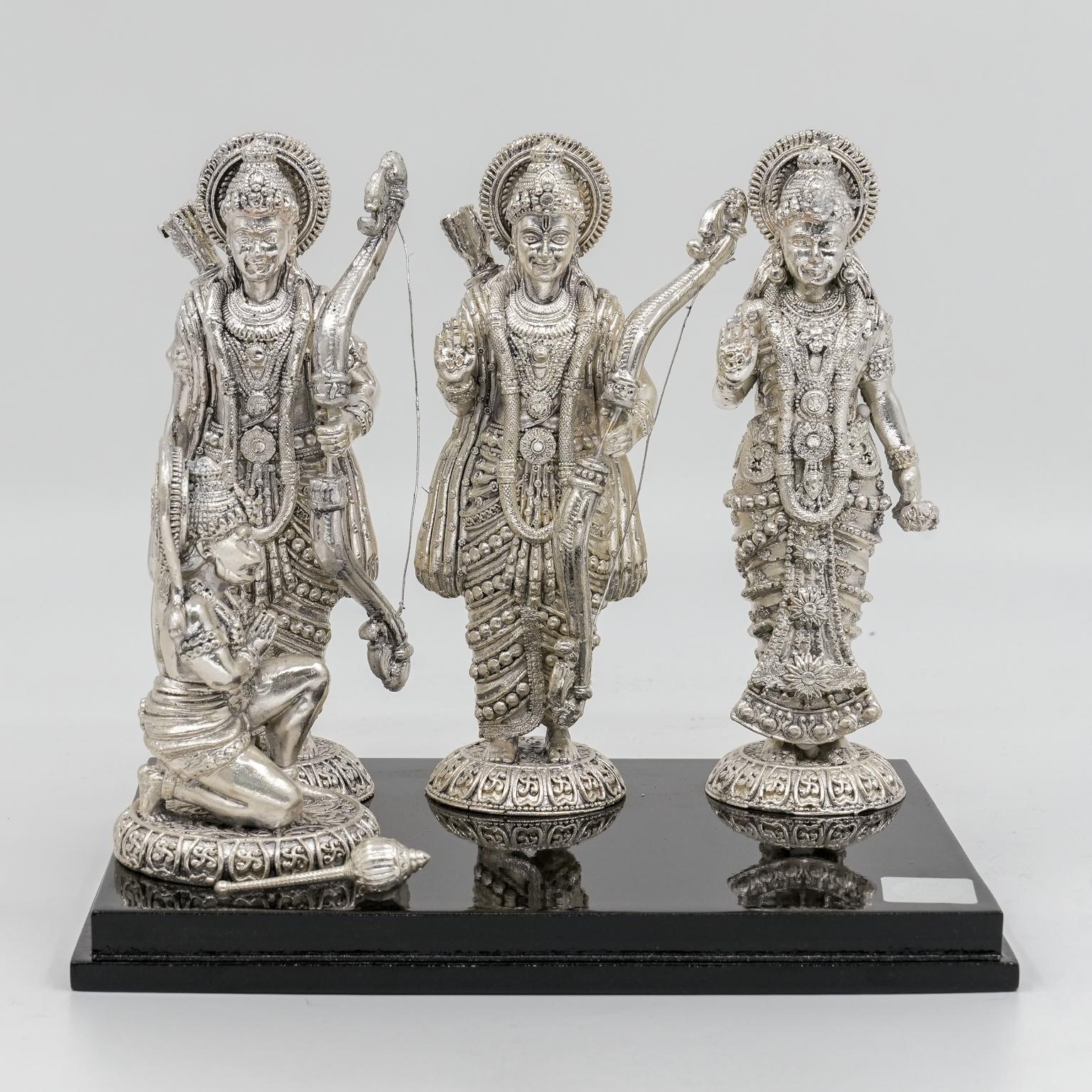 Ved Jewellers - Silver God Idol