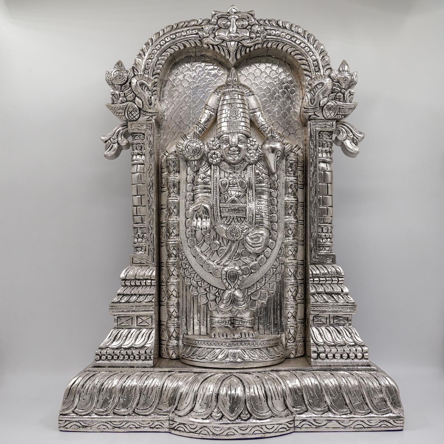 Ved Jewellers - Silver God Idol