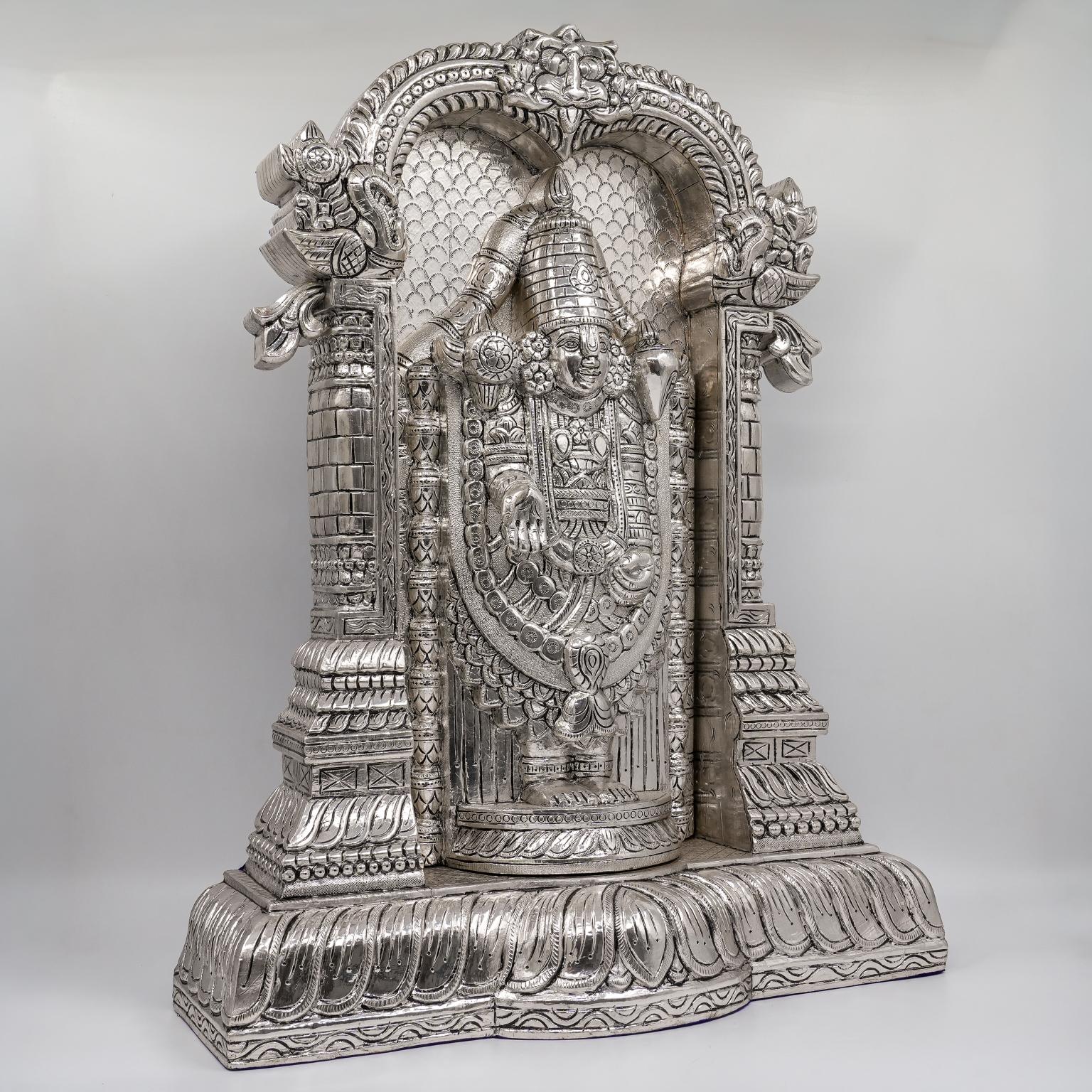 Ved Jewellers - Silver God Idol