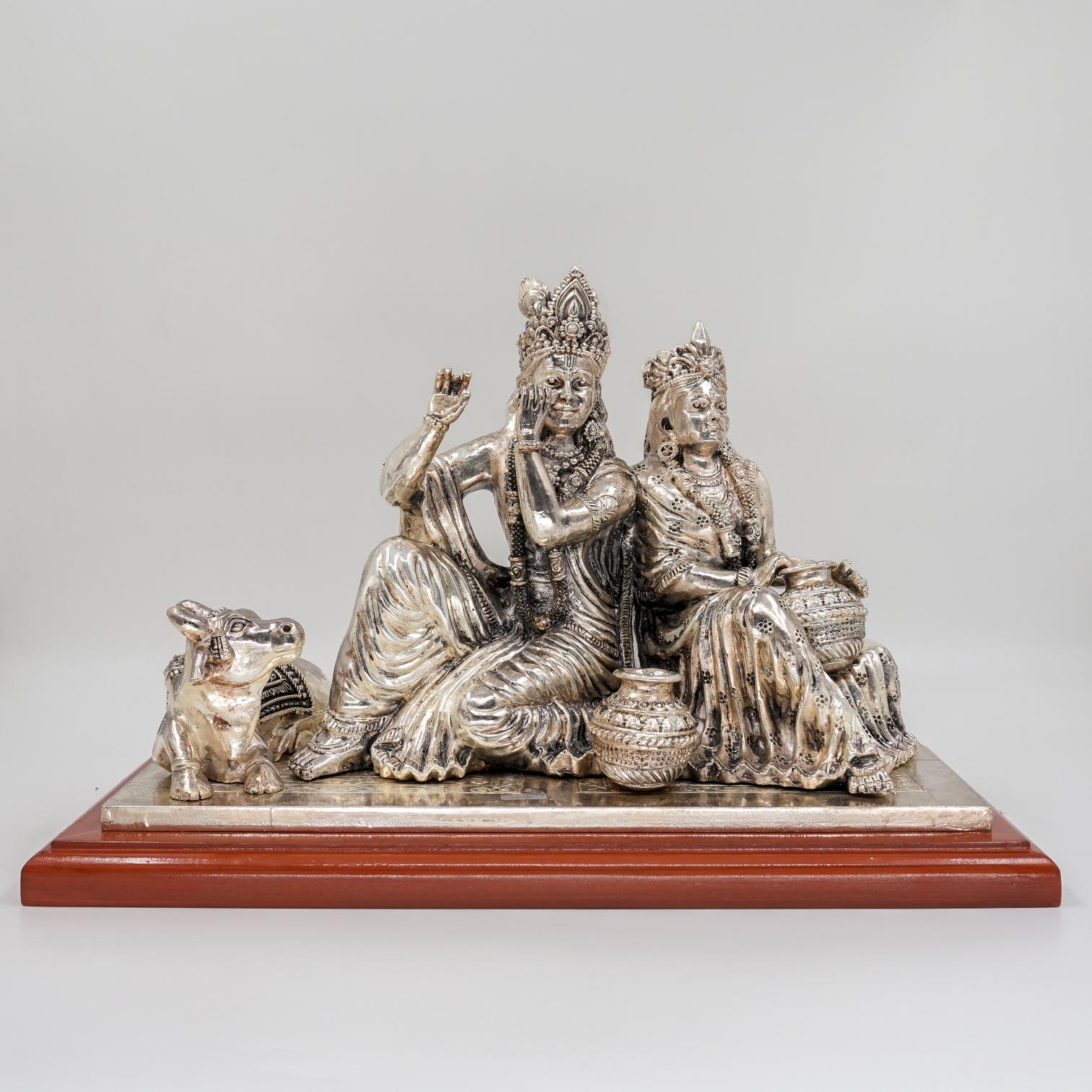 Ved Jewellers - Silver God Idol