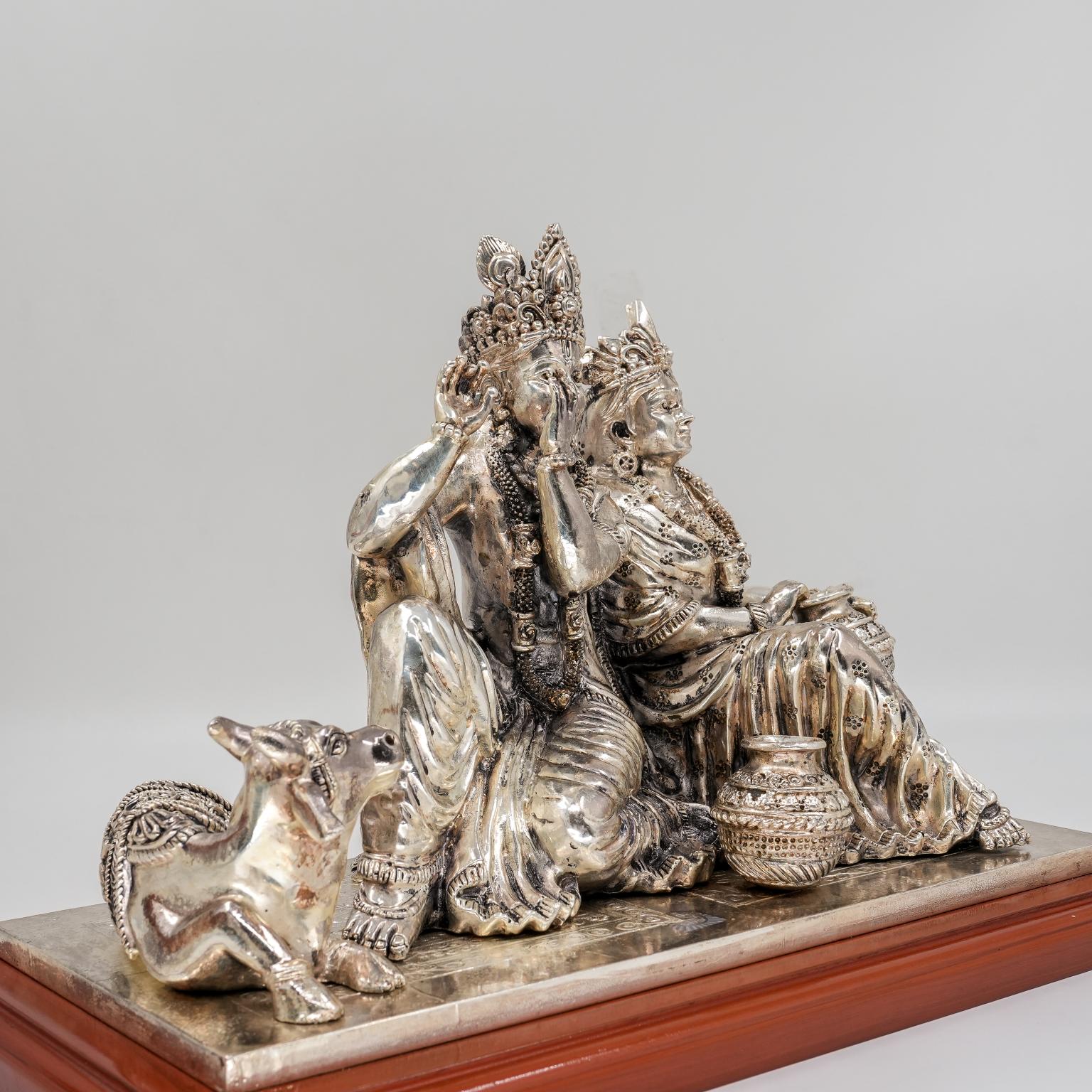 Ved Jewellers - Silver God Idol