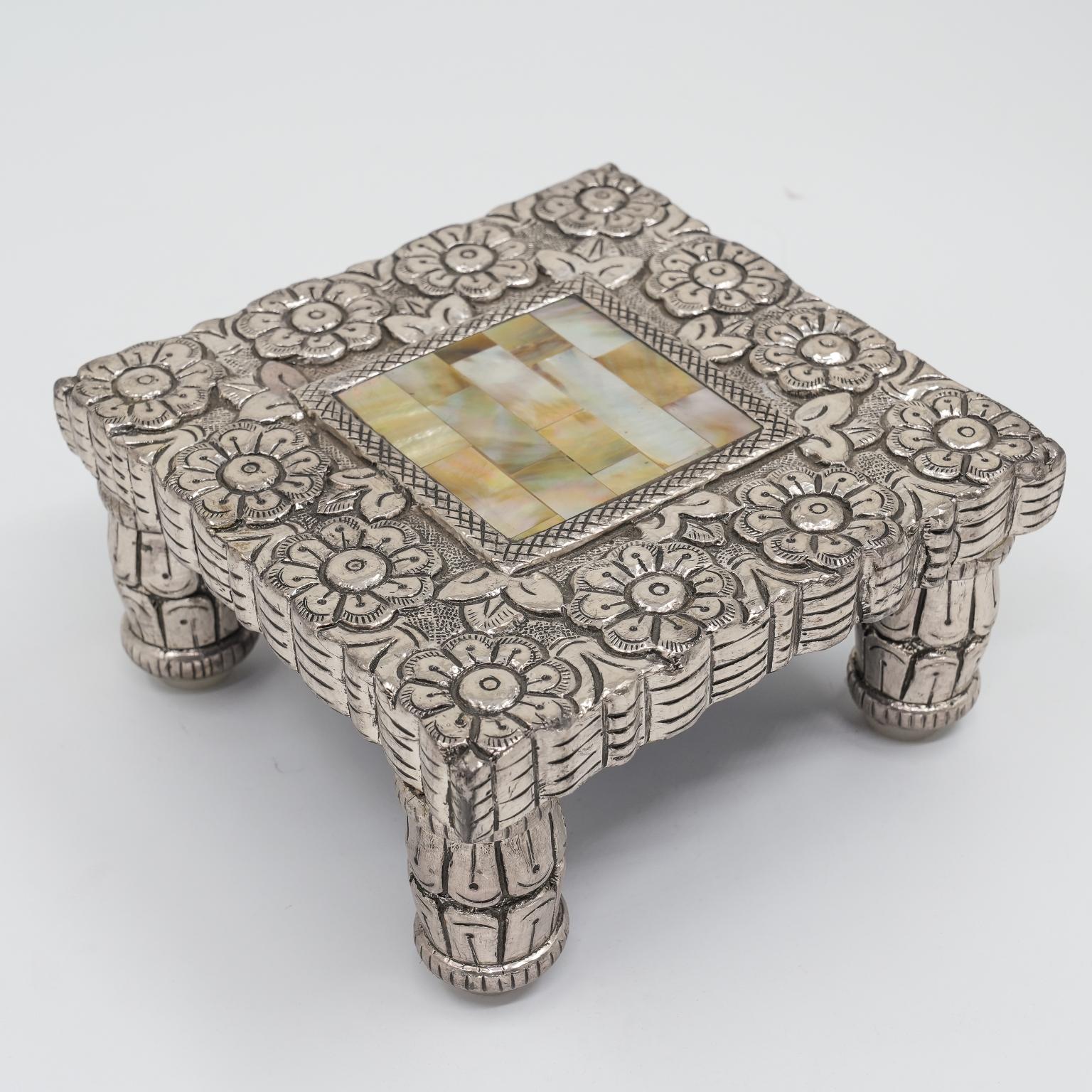 Ved Jewellers - Silver Floral Frame