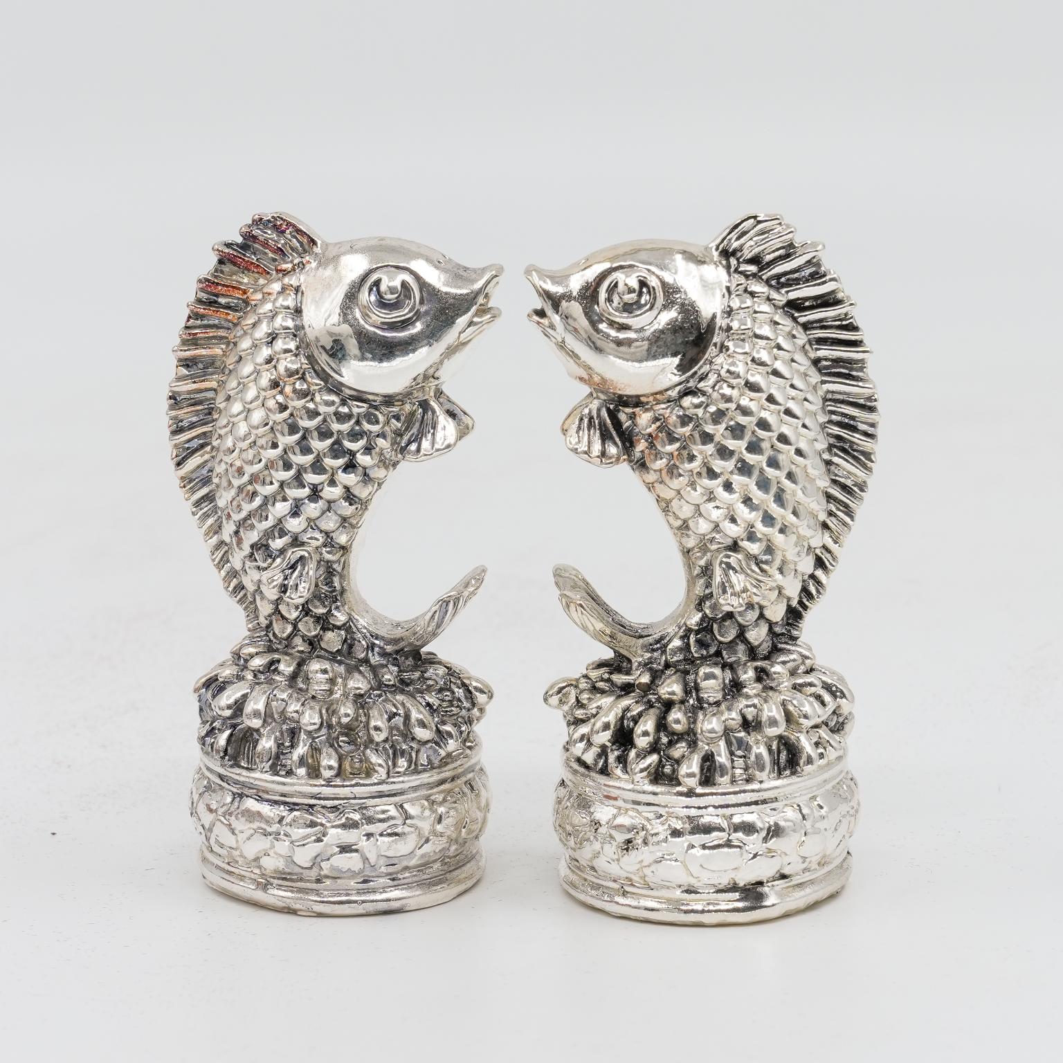 Ved Jewellers - Silver Fish Showpieces