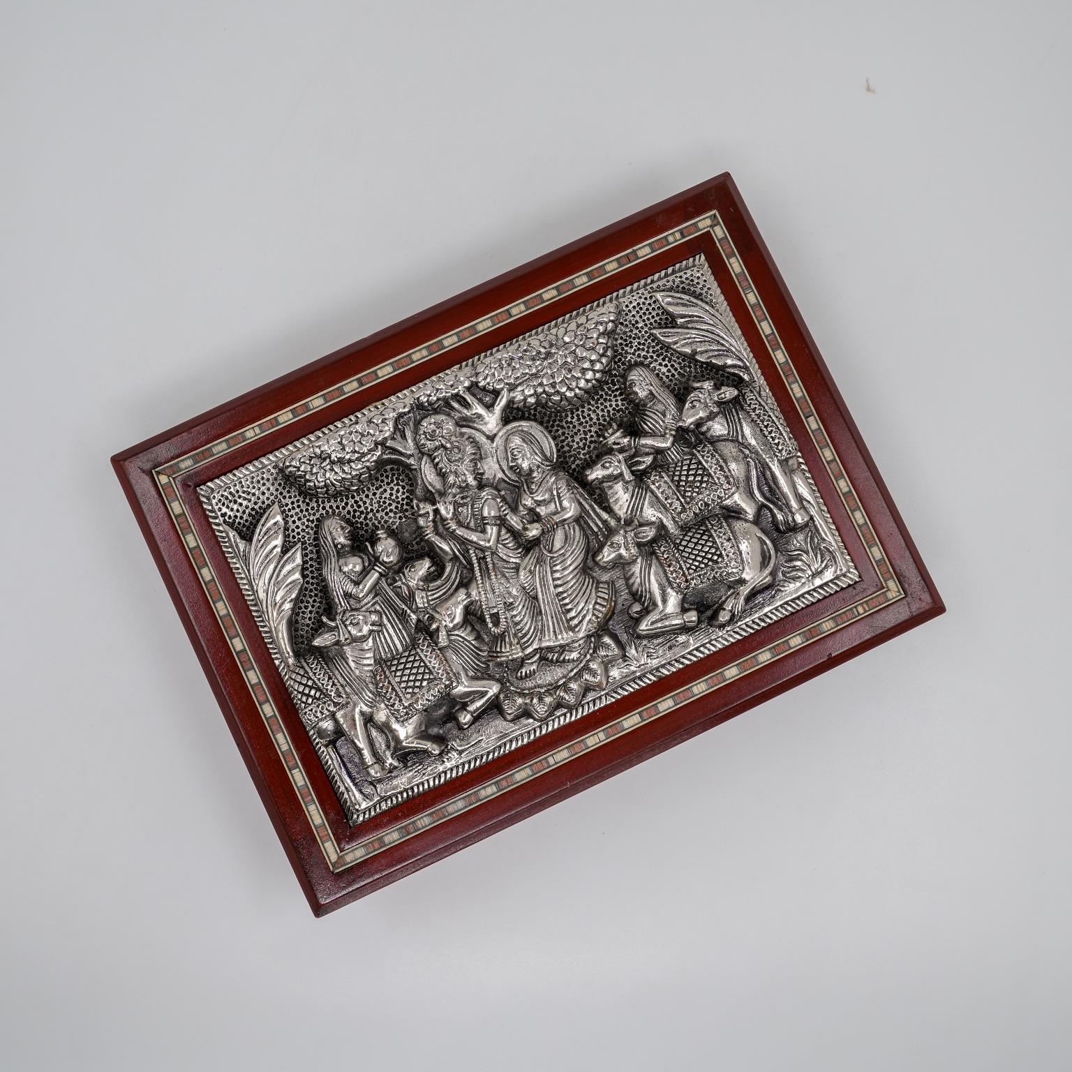 Ved Jewellers - Silver Religious Showpiece