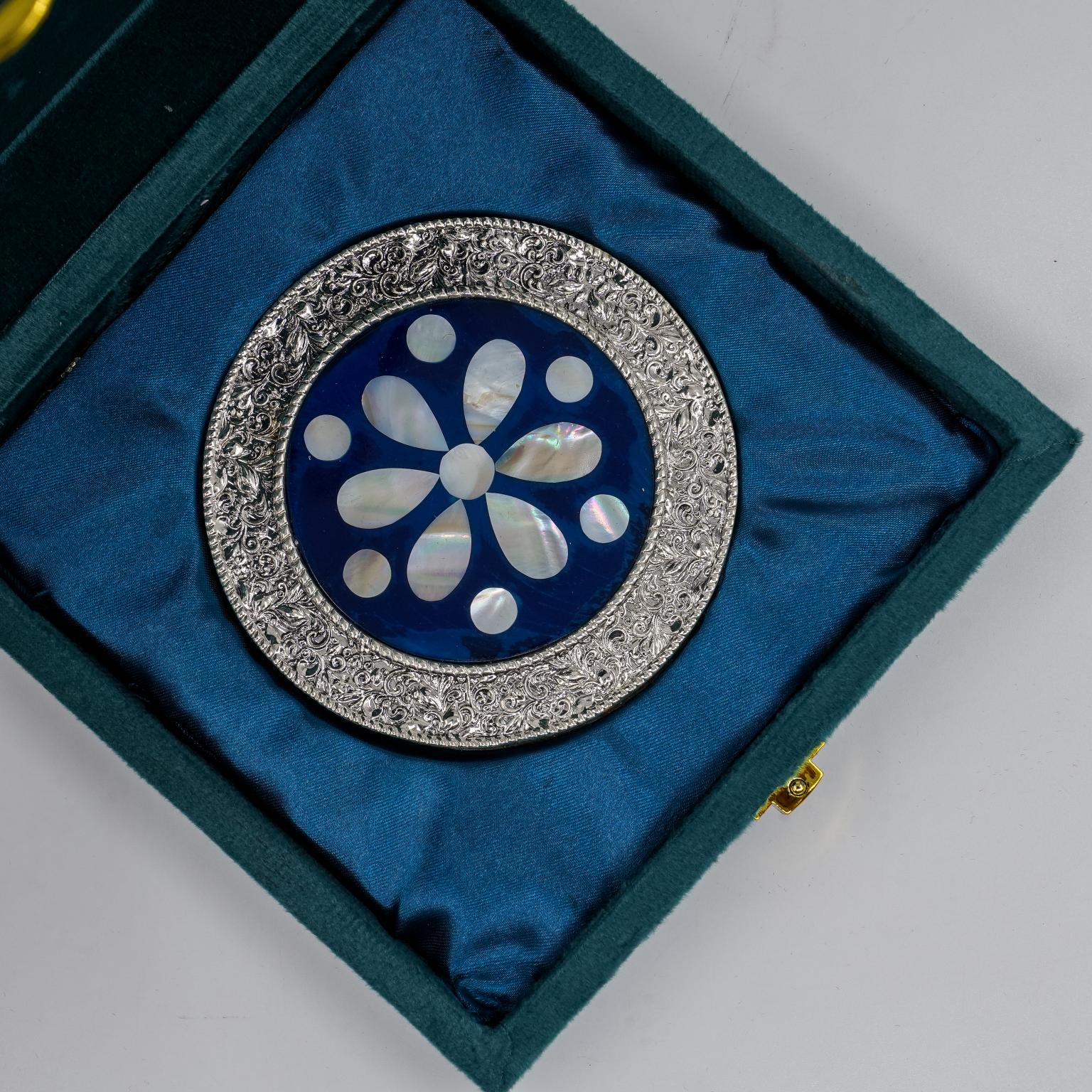 Ved Jewellers - Silver Floral Showpiece