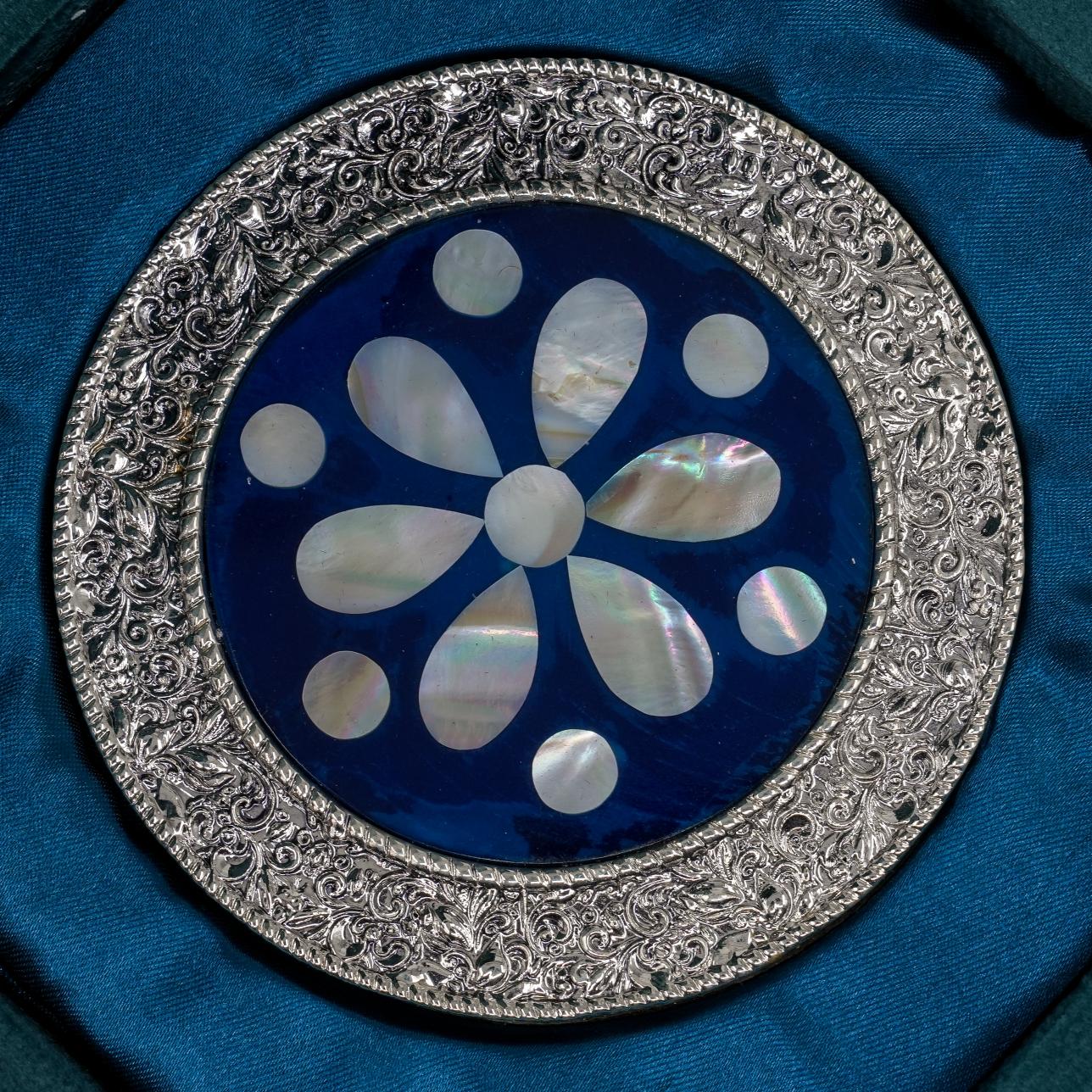 Ved Jewellers - Silver Floral Showpiece