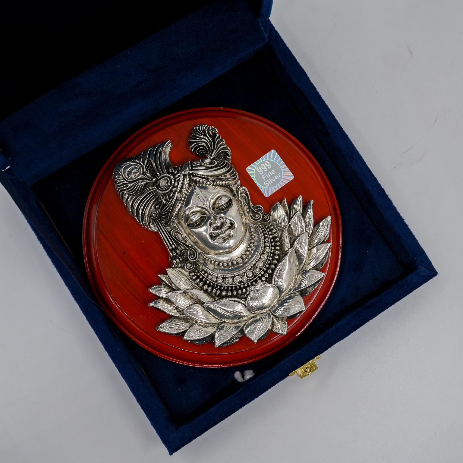 Ved Jewellers - Silver Krishna Gola