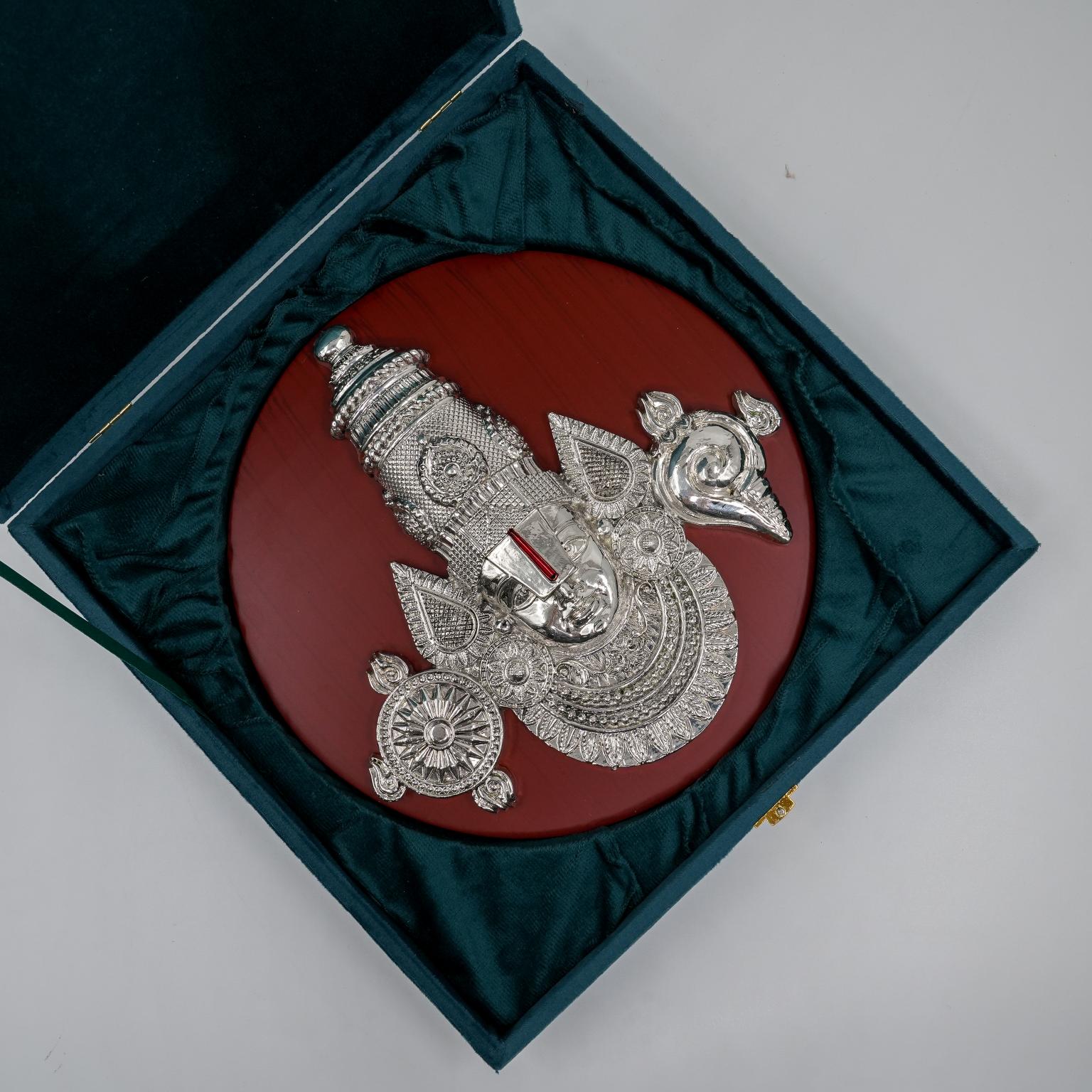 Ved Jewellers - Silver Balaji Showpiece