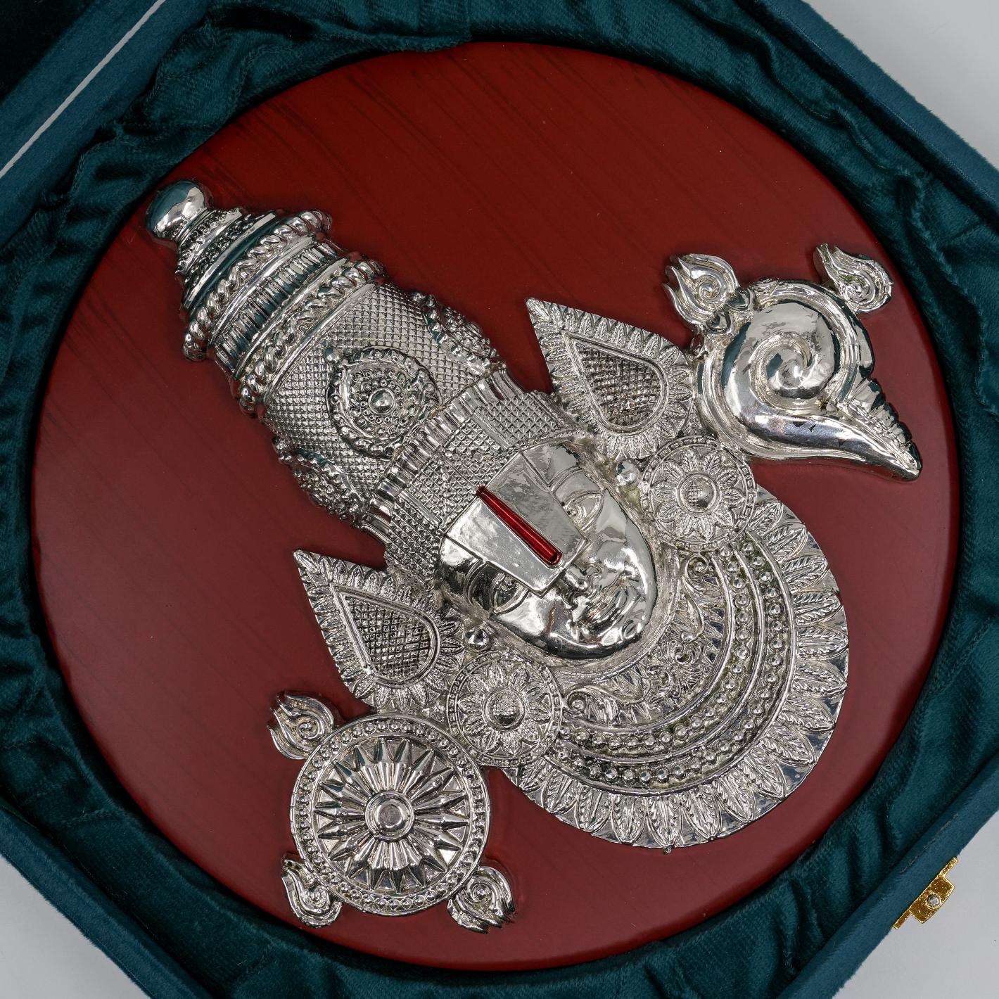 Ved Jewellers - Silver Balaji Showpiece