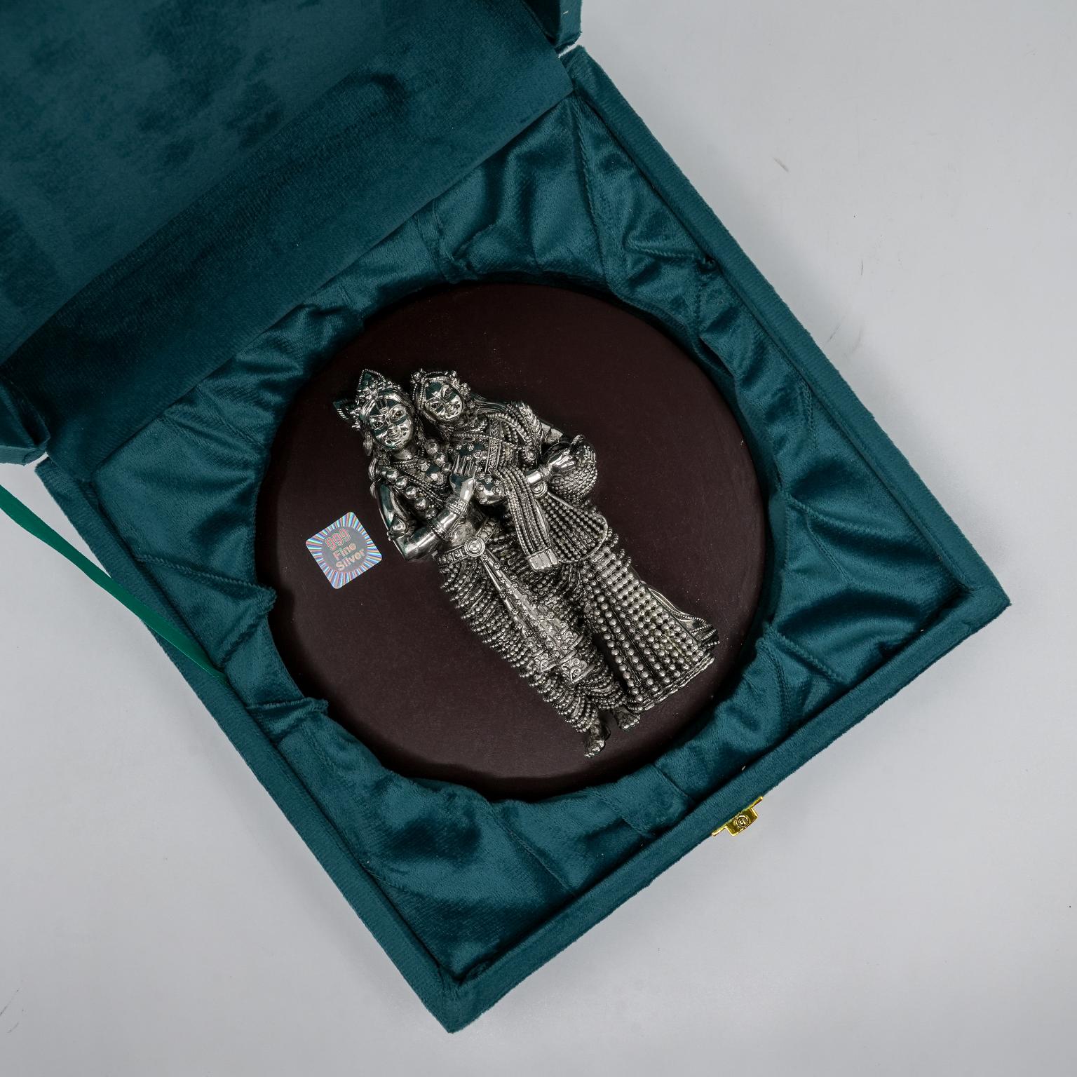 Ved Jewellers - Silver Radha Krishna