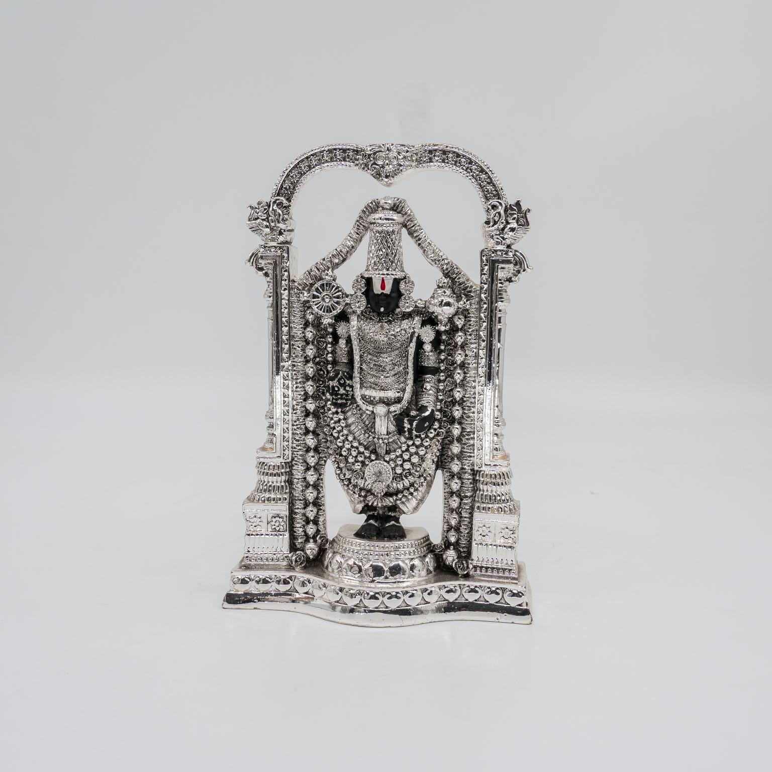 Ved Jewellers - Silver Balaji Showpiece