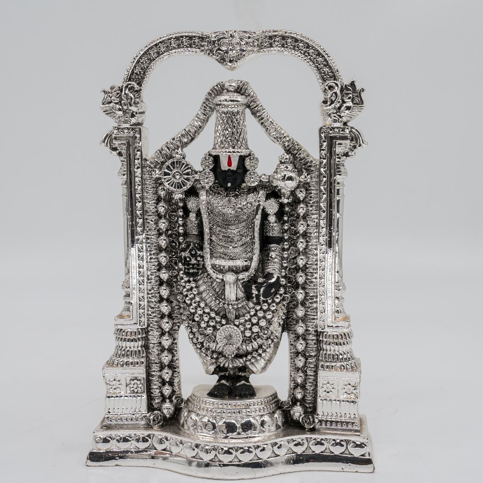Ved Jewellers - Silver Balaji Showpiece