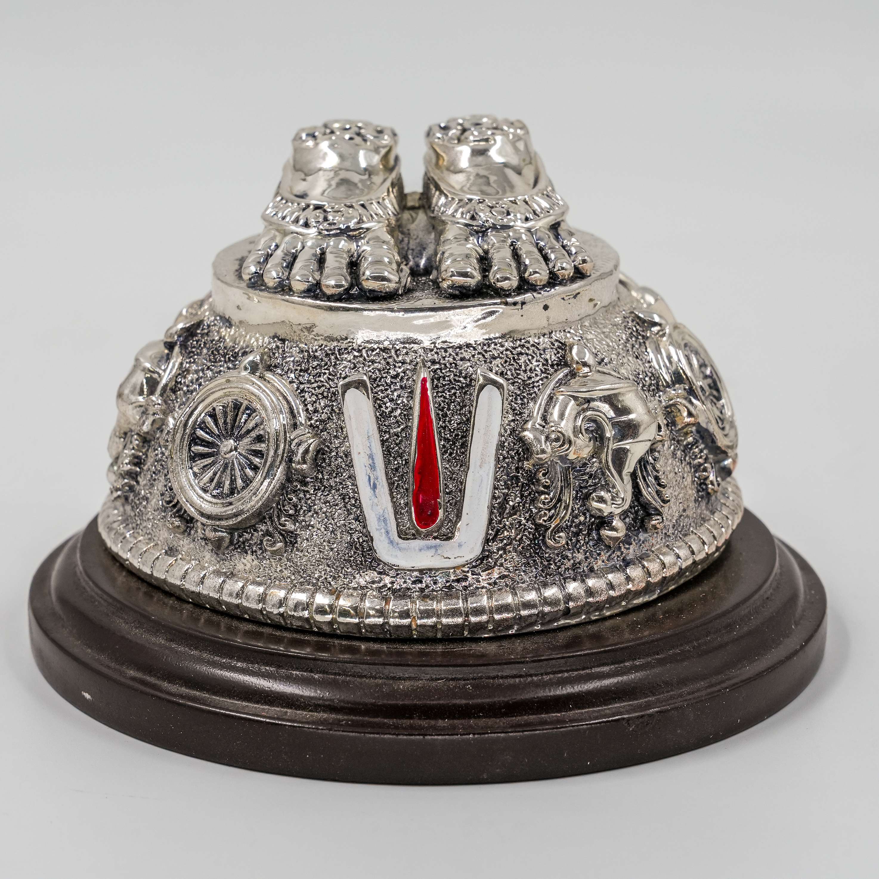 Ved Jewellers - Silver Deity Feet Showpiece