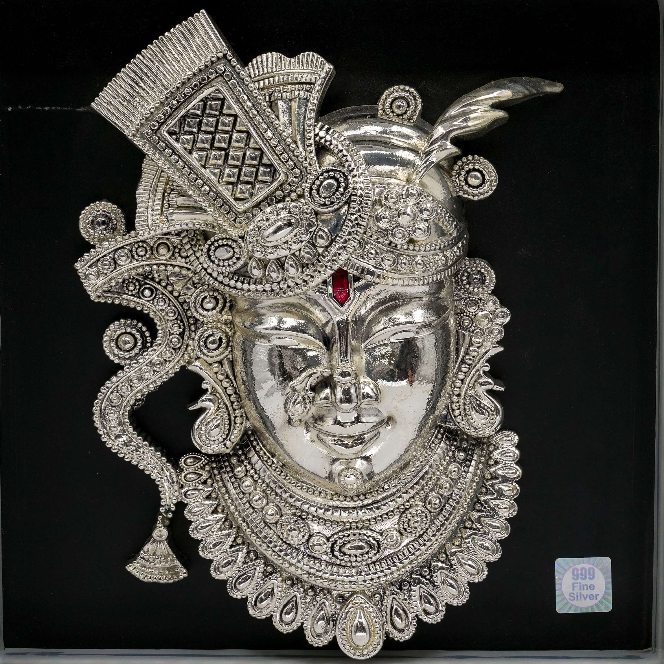 Ved Jewellers - Silver Face Showpiece