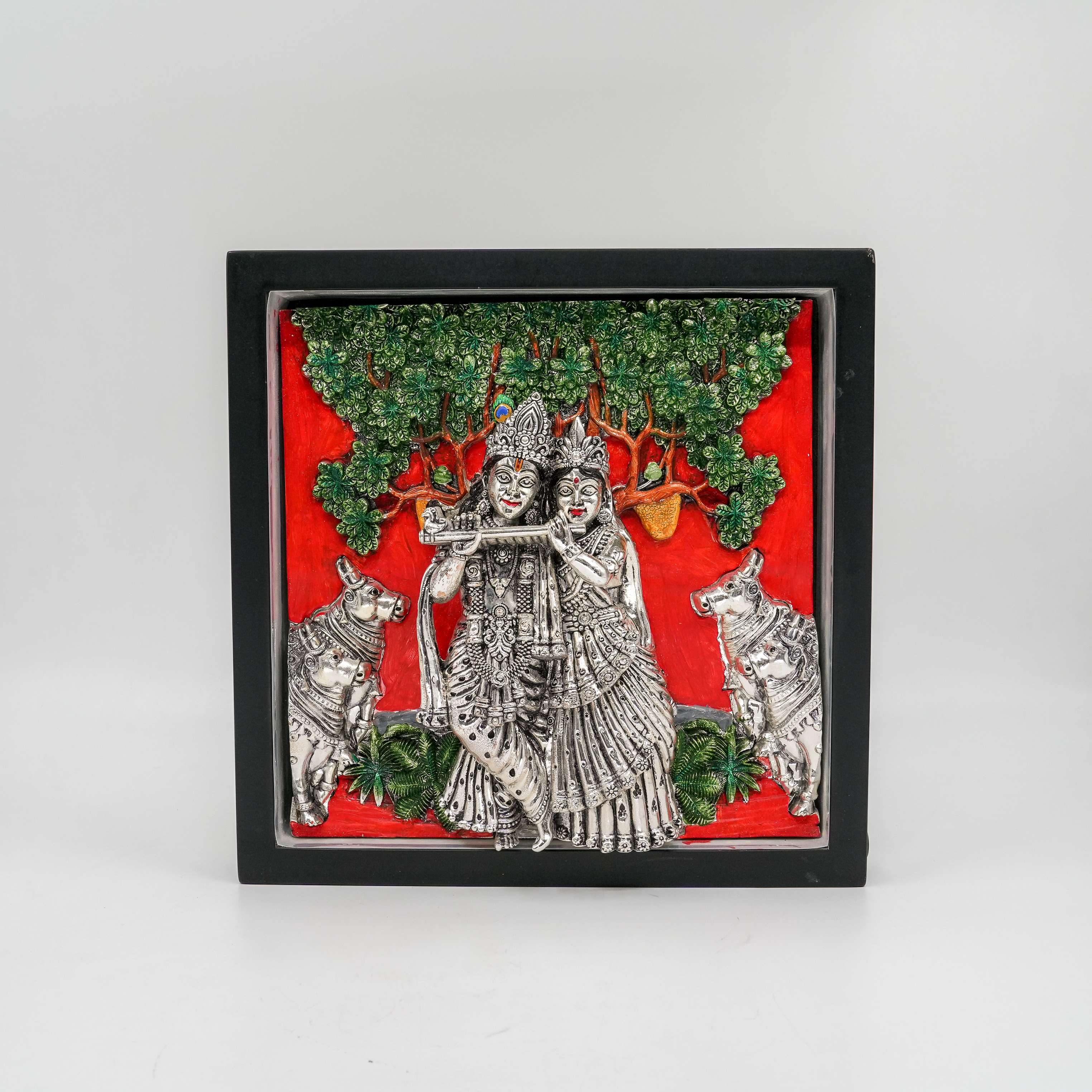Ved Jewellers - Silver Krishna Flute Stand