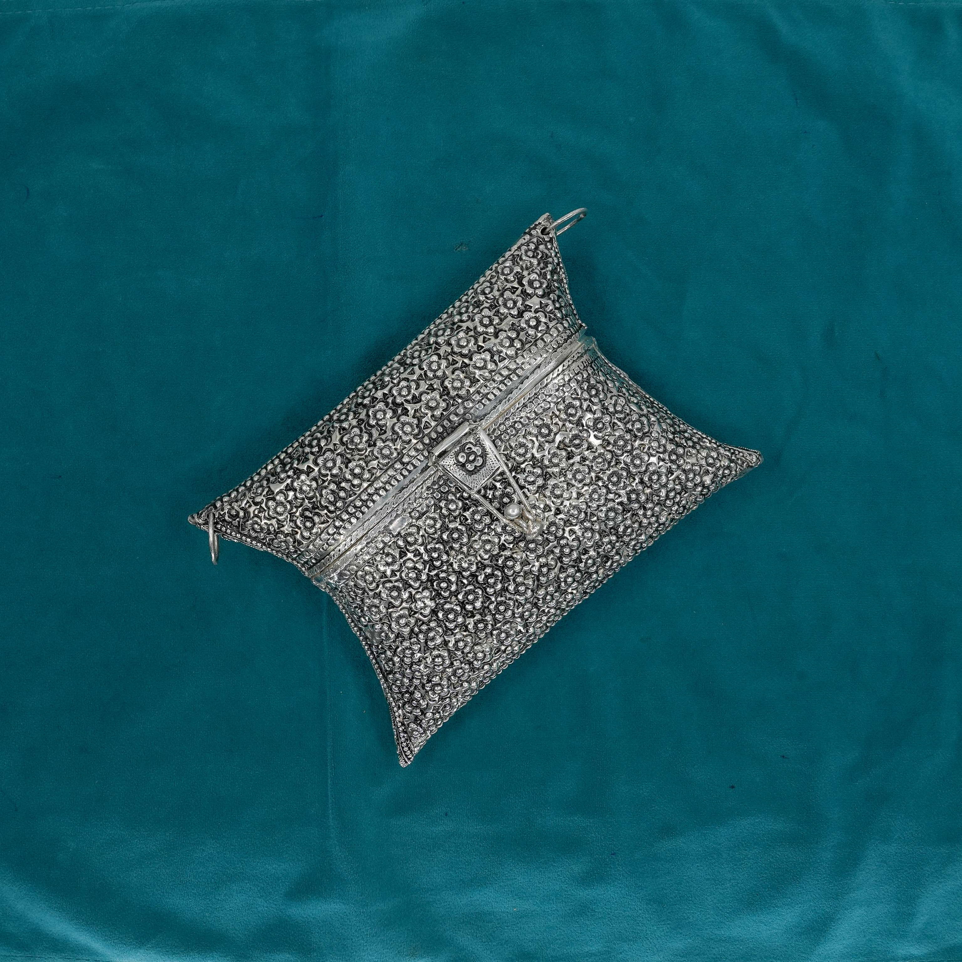 Ved Jewellers - Silver Filigree Bag