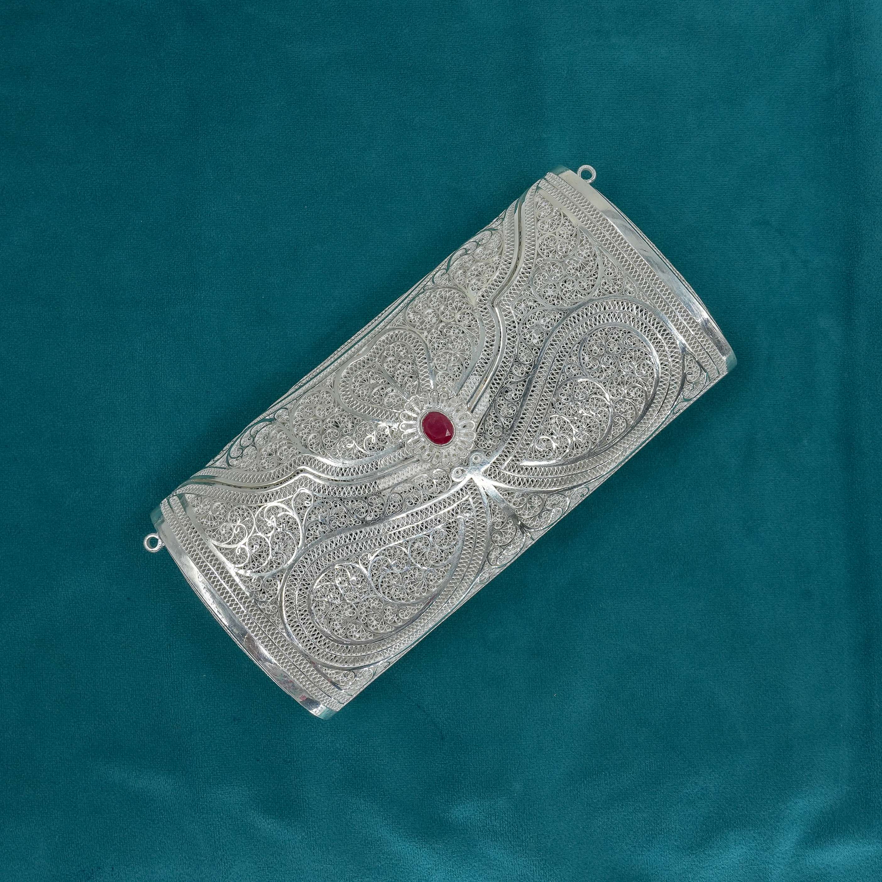 Ved Jewellers - Silver Filigree Clutch