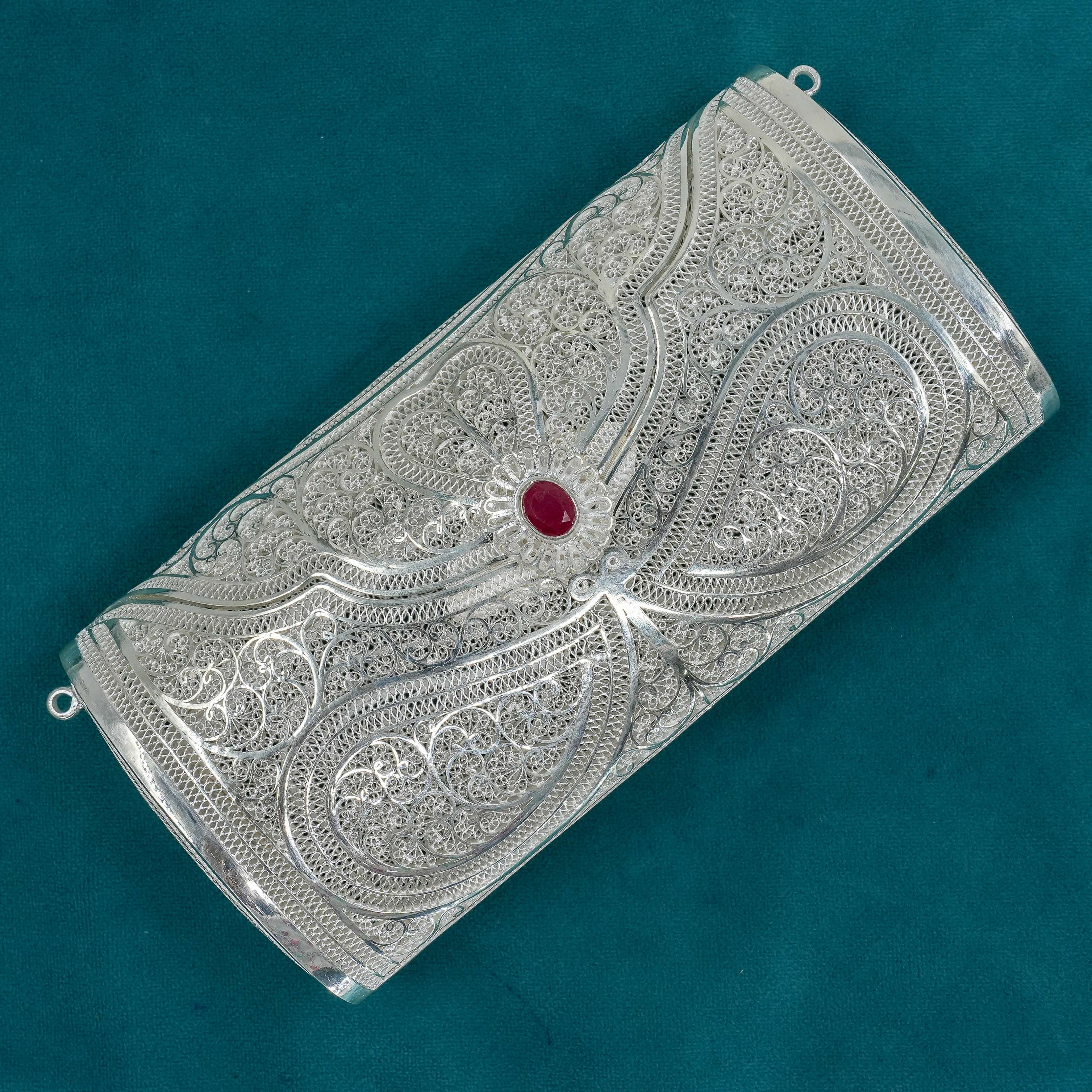Ved Jewellers - Silver Filigree Clutch