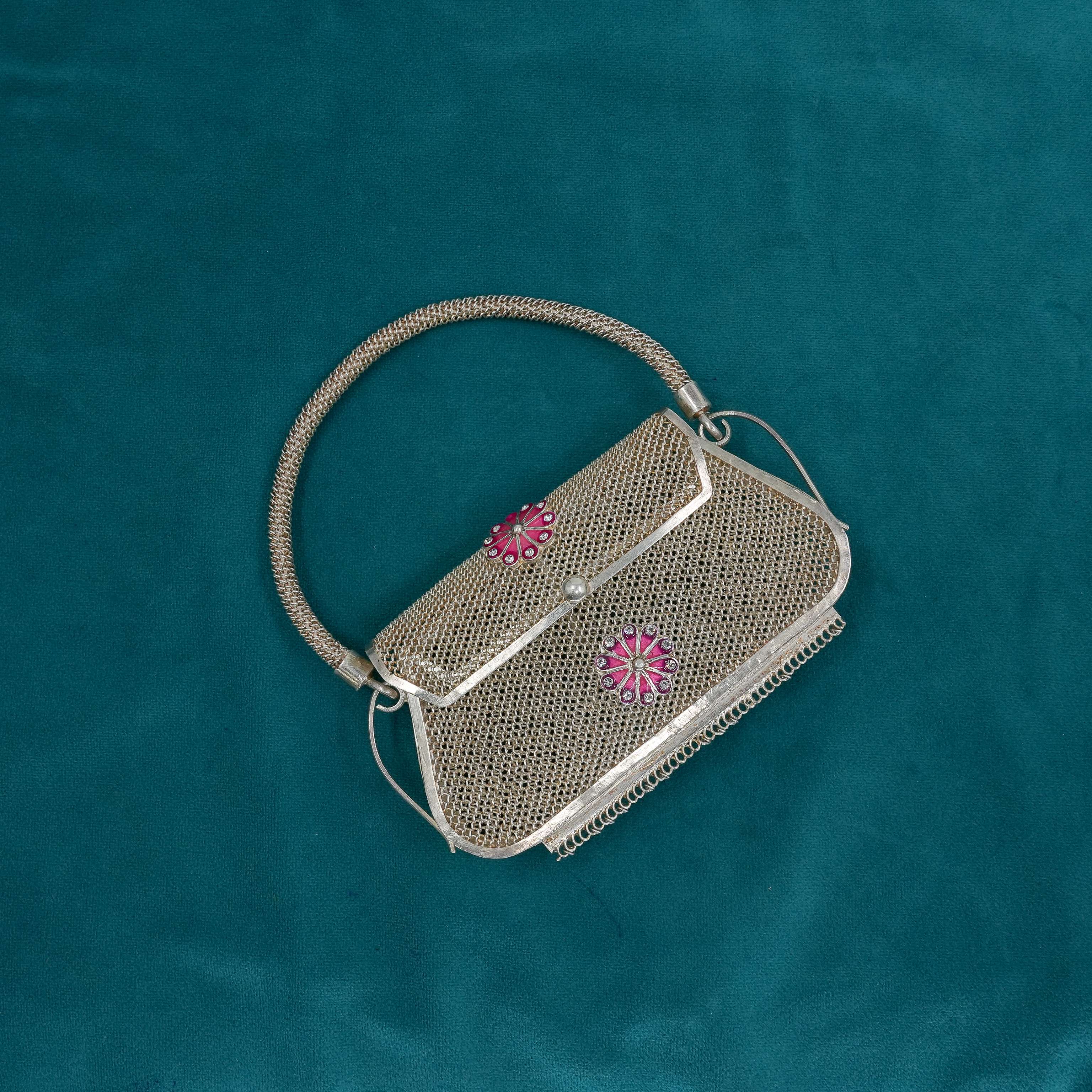 Ved Jewellers - Silver Mesh Purse