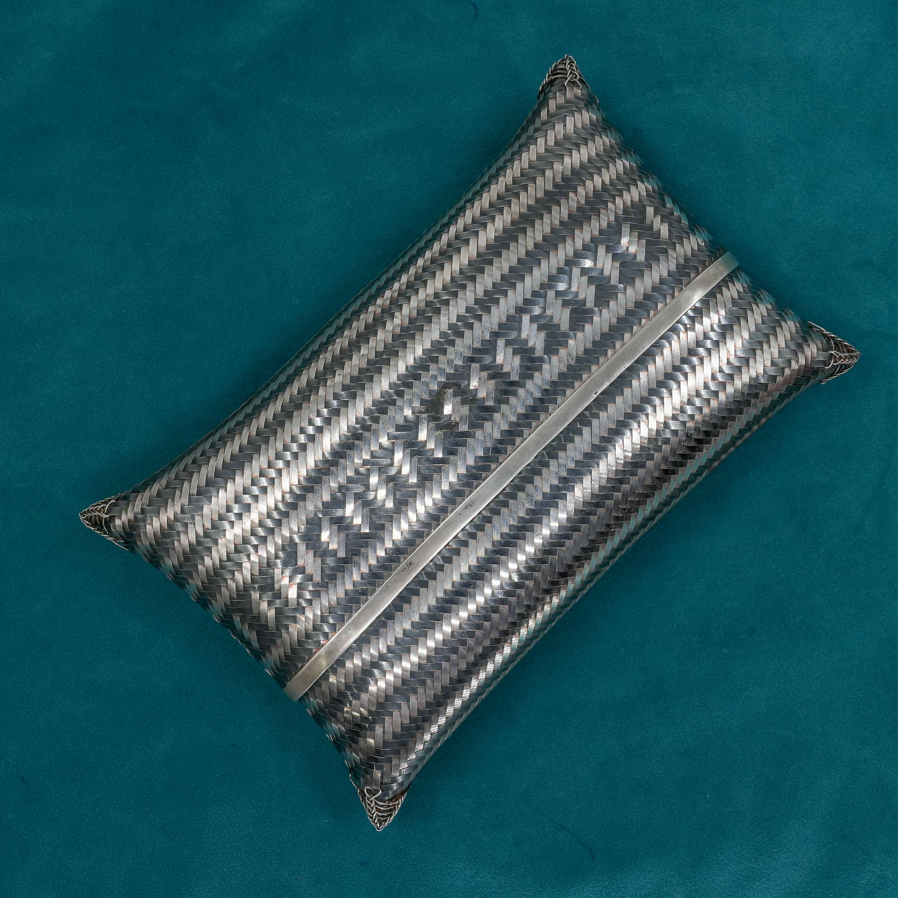 Ved Jewellers - Silver Mesh Box