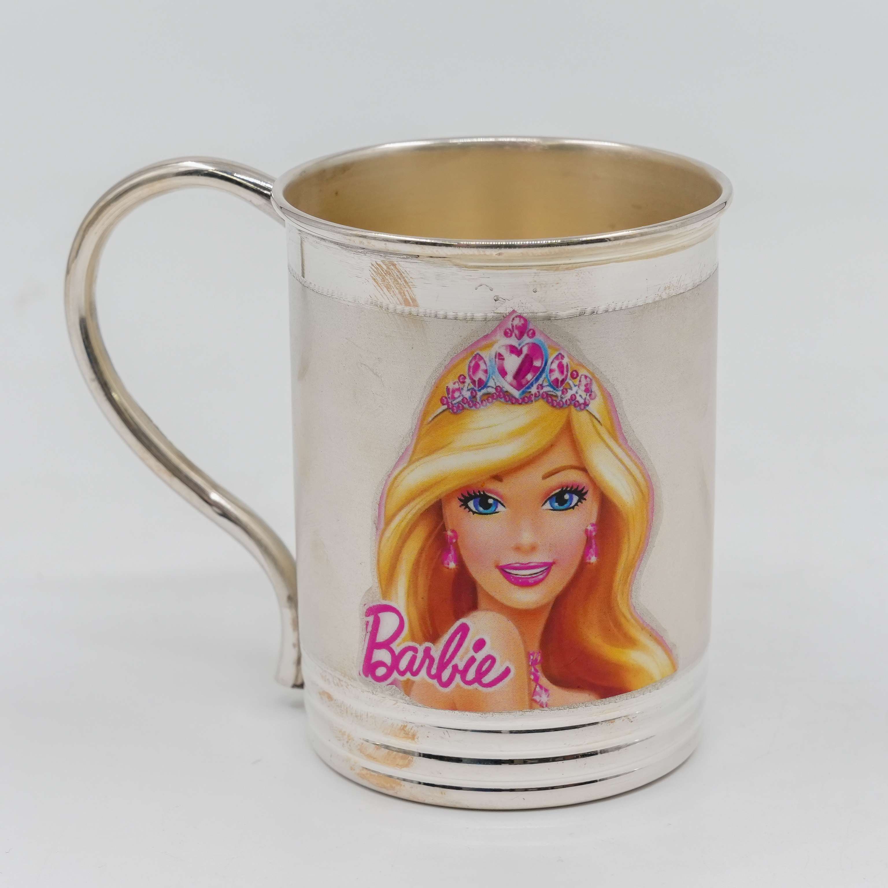 Ved Jewellers - Barbie Silver Mug