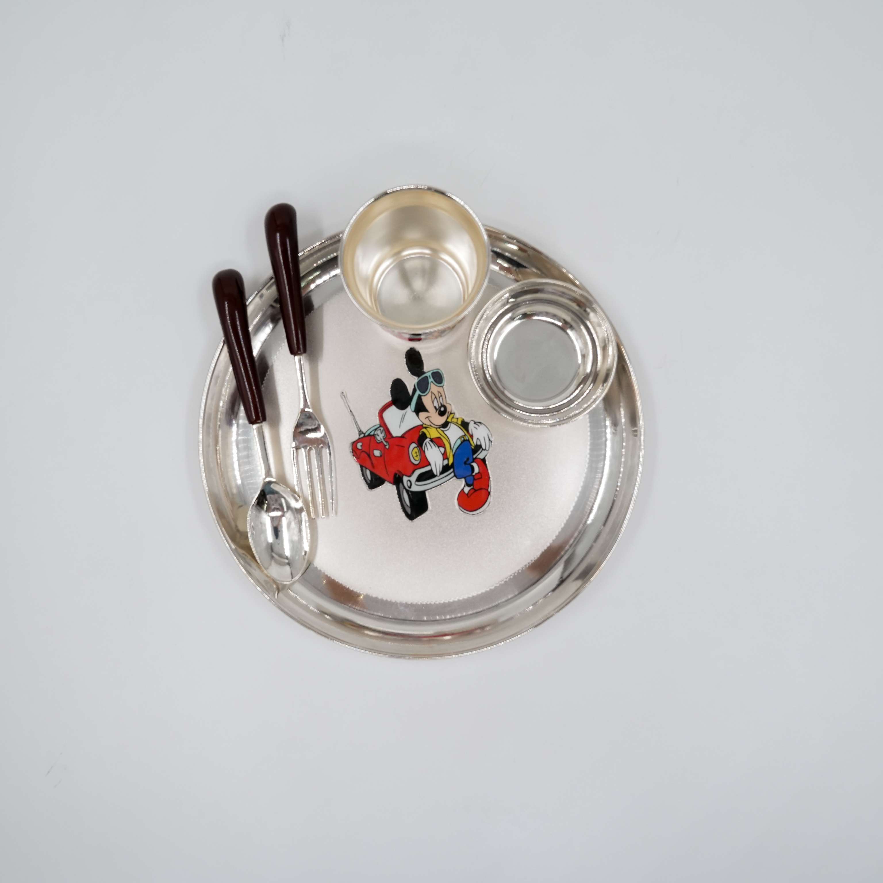Ved Jewellers - Cartoon Print Baby Plate