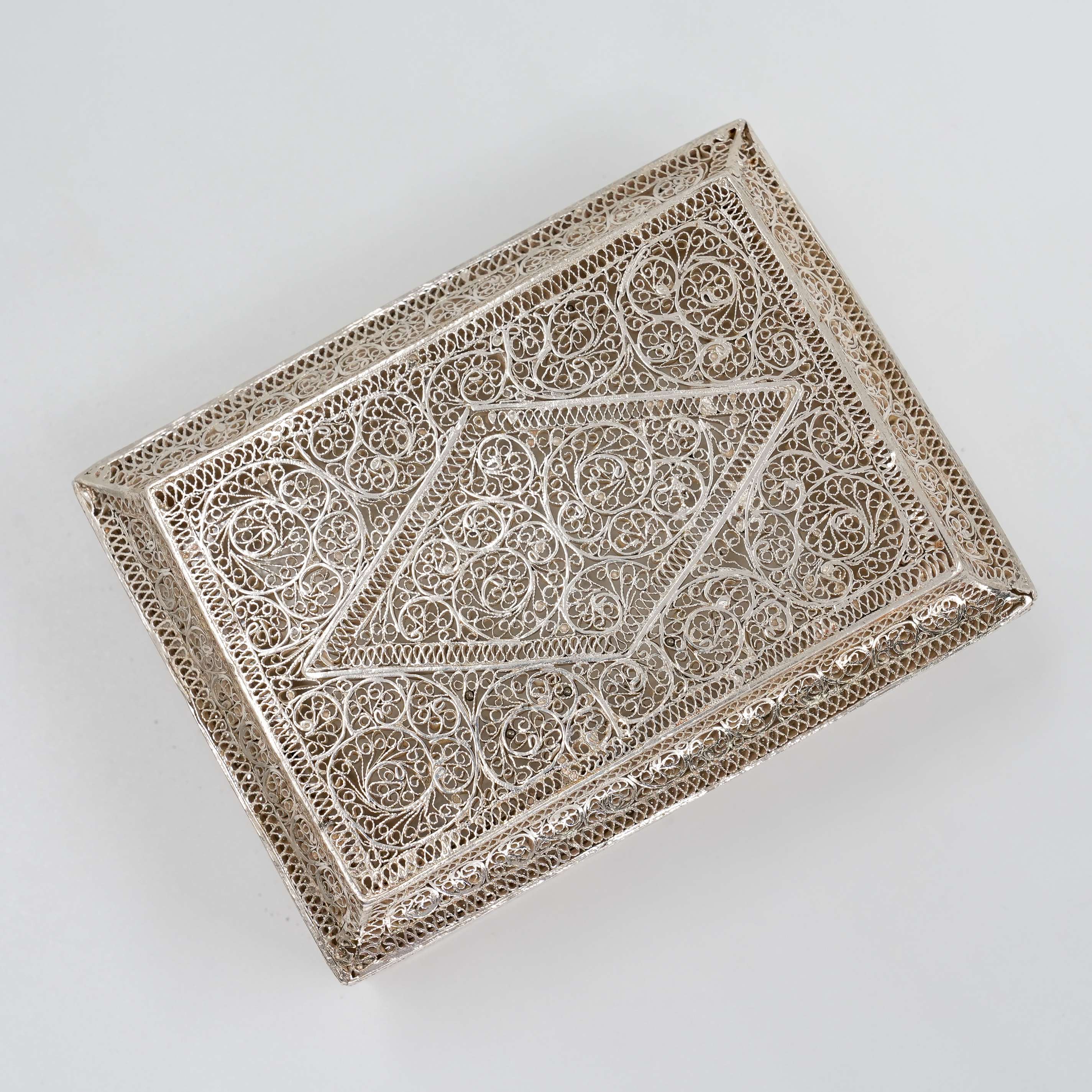 Ved Jewellers - Silver Filigree Box